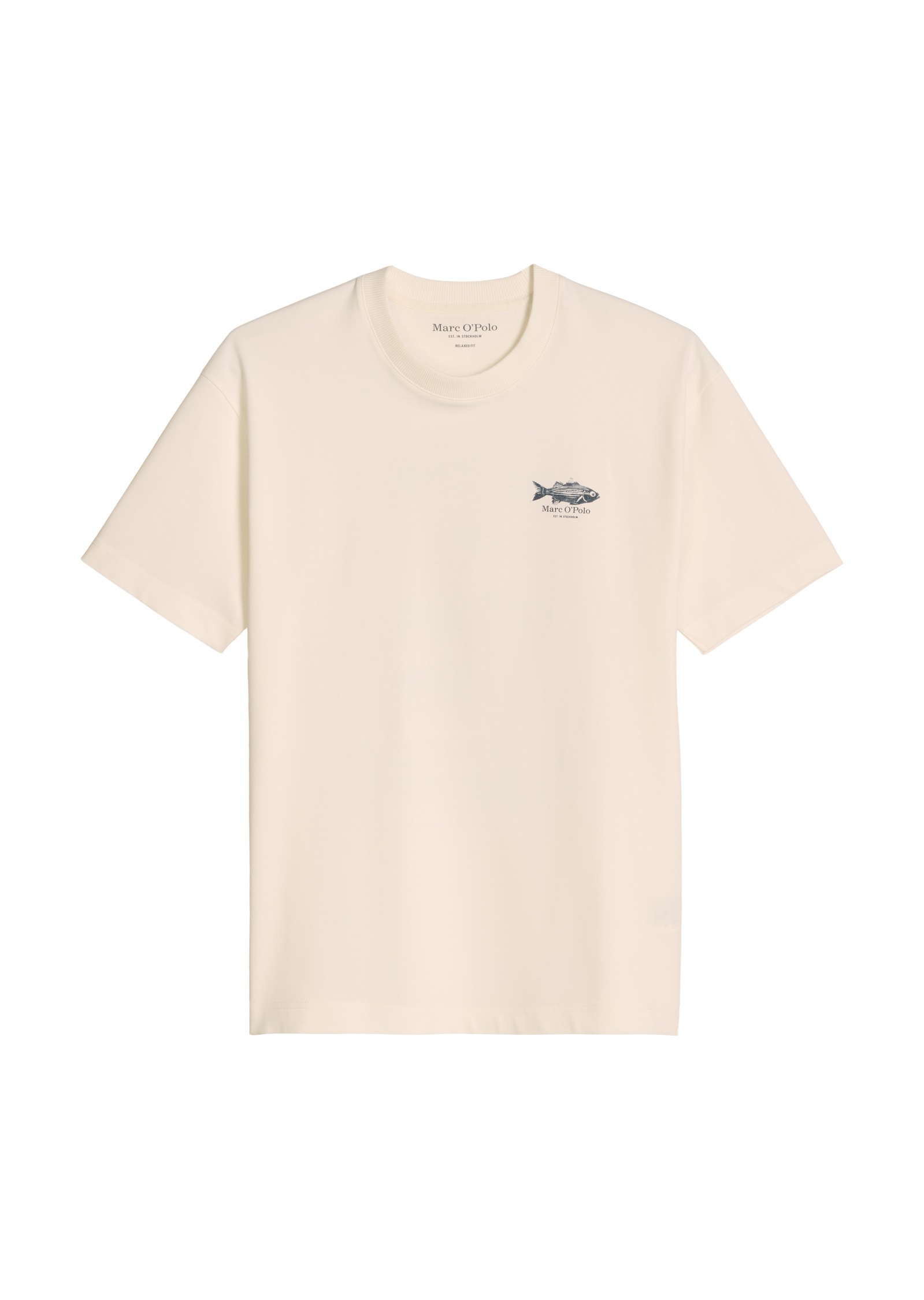 Marc O'Polo T-Shirt »mit maritimem Rückenprint«