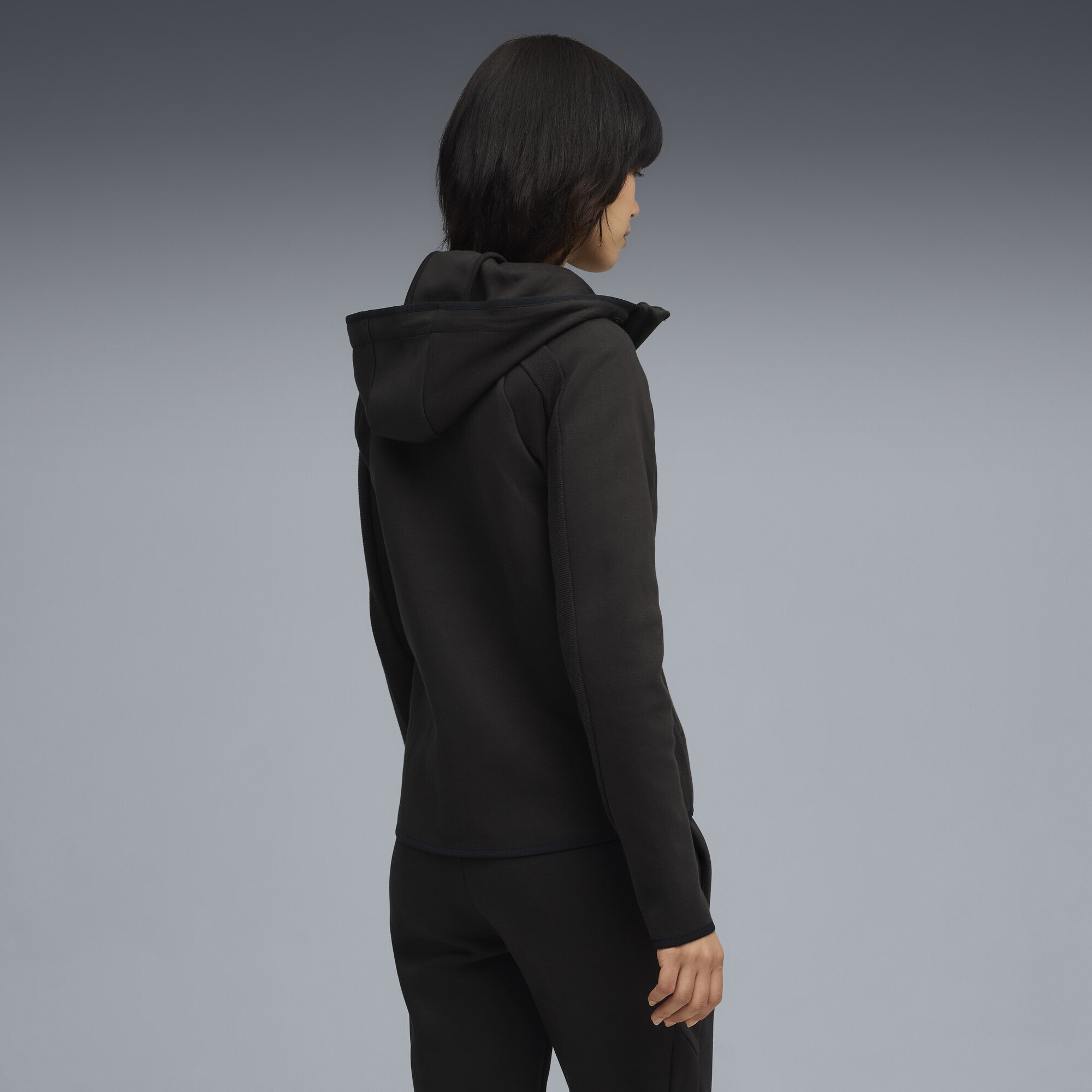 Thumbnail - PUMA Sweatjacke "EvoStripe Kapuzenjacke Damen"