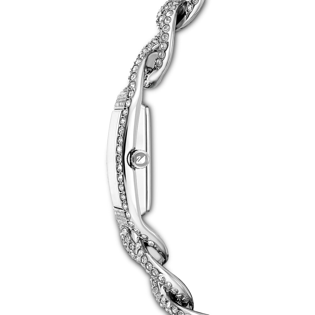 Swarovski Quarzuhr »Cocktail, 5547617«, Armbanduhr, Damenuhr, Swarovski-Kristalle, Swiss Made