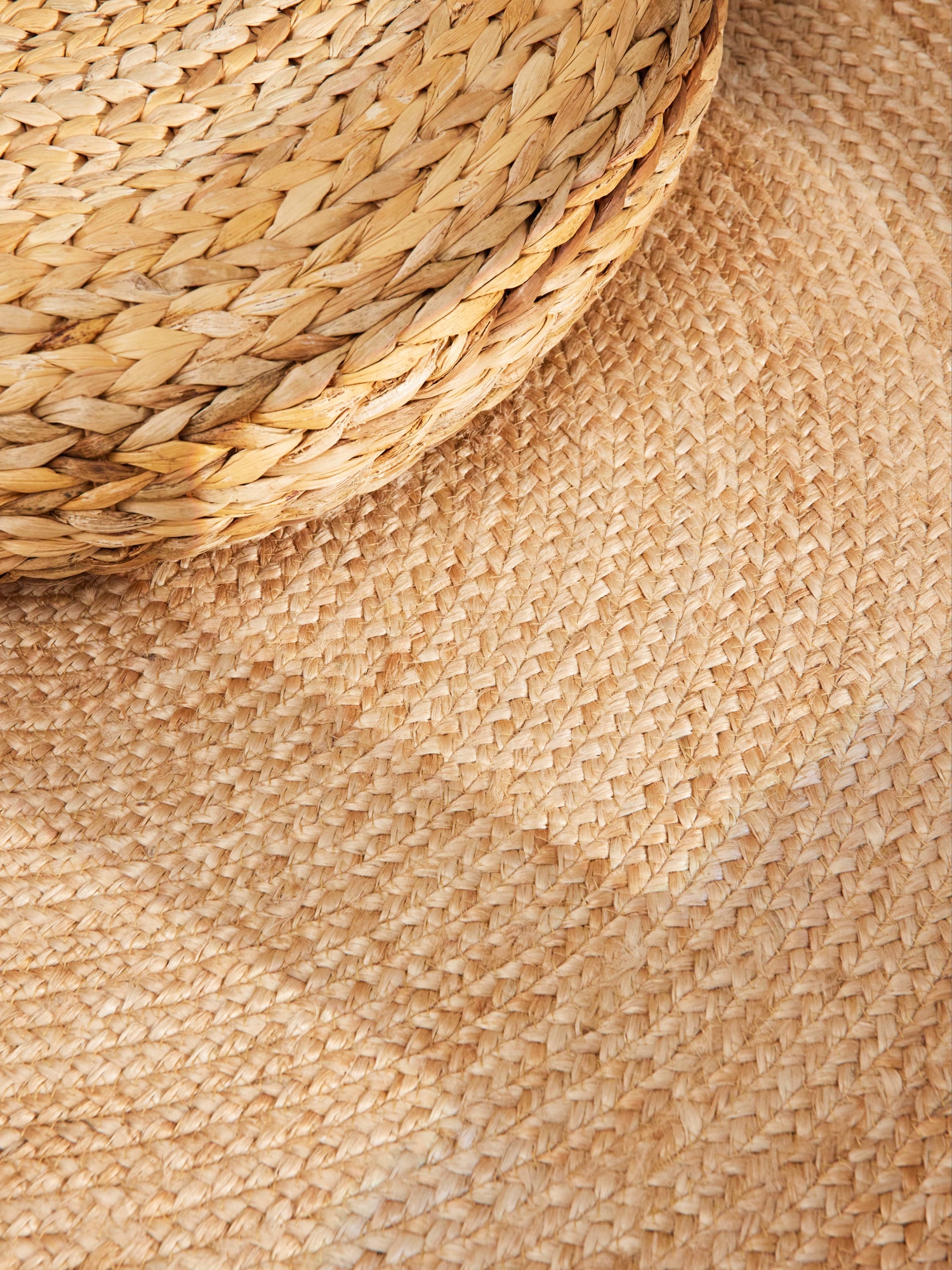 HANSE Home Teppich »Jutta Juteteppich«, rund, 9 mm Höhe, 100% Jutefaser, Natur, Wohnzimmer, Esszimmer, Flur, Boho, Skandi