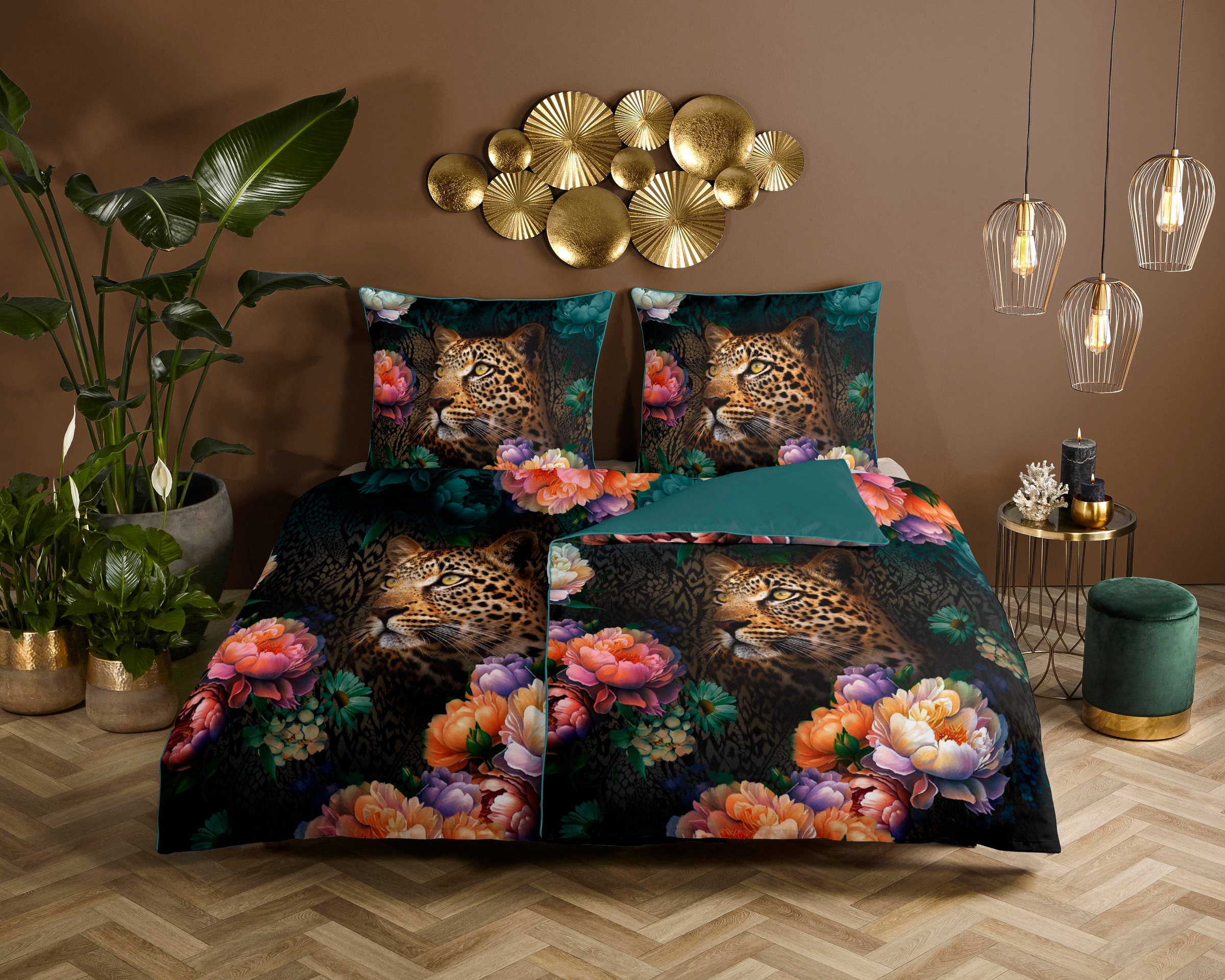 Descanso Wendebettwäsche "Mizz" 2 Stk. Baumwolle, Mako Satin, 135x200, Bies günstig online kaufen