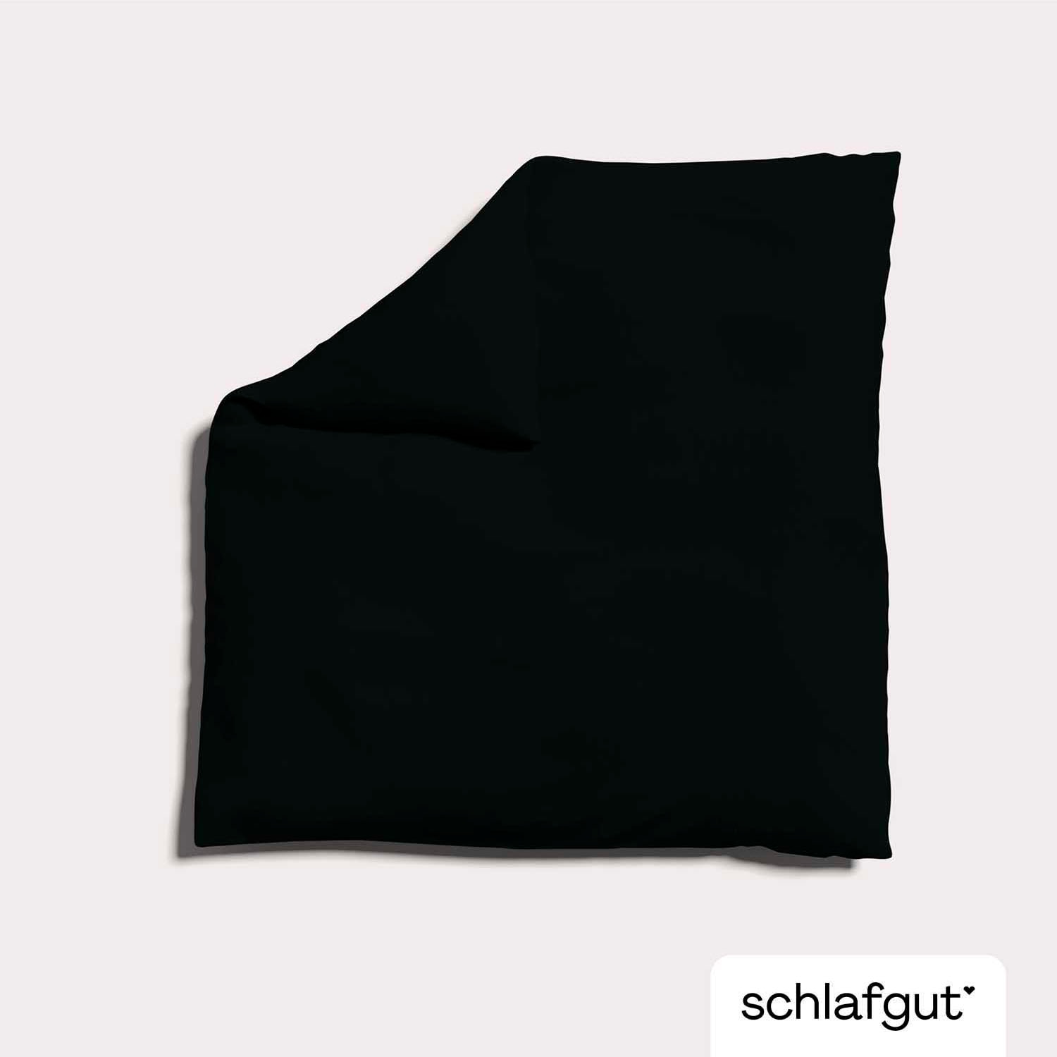 Thumbnail - Schlafgut Bettbezug "Knitted Jersey uni, aus Bio-Baumwolle mit Elasthan, Reißverschluss", (1 St.), bügelfrei, Mix & Matc...