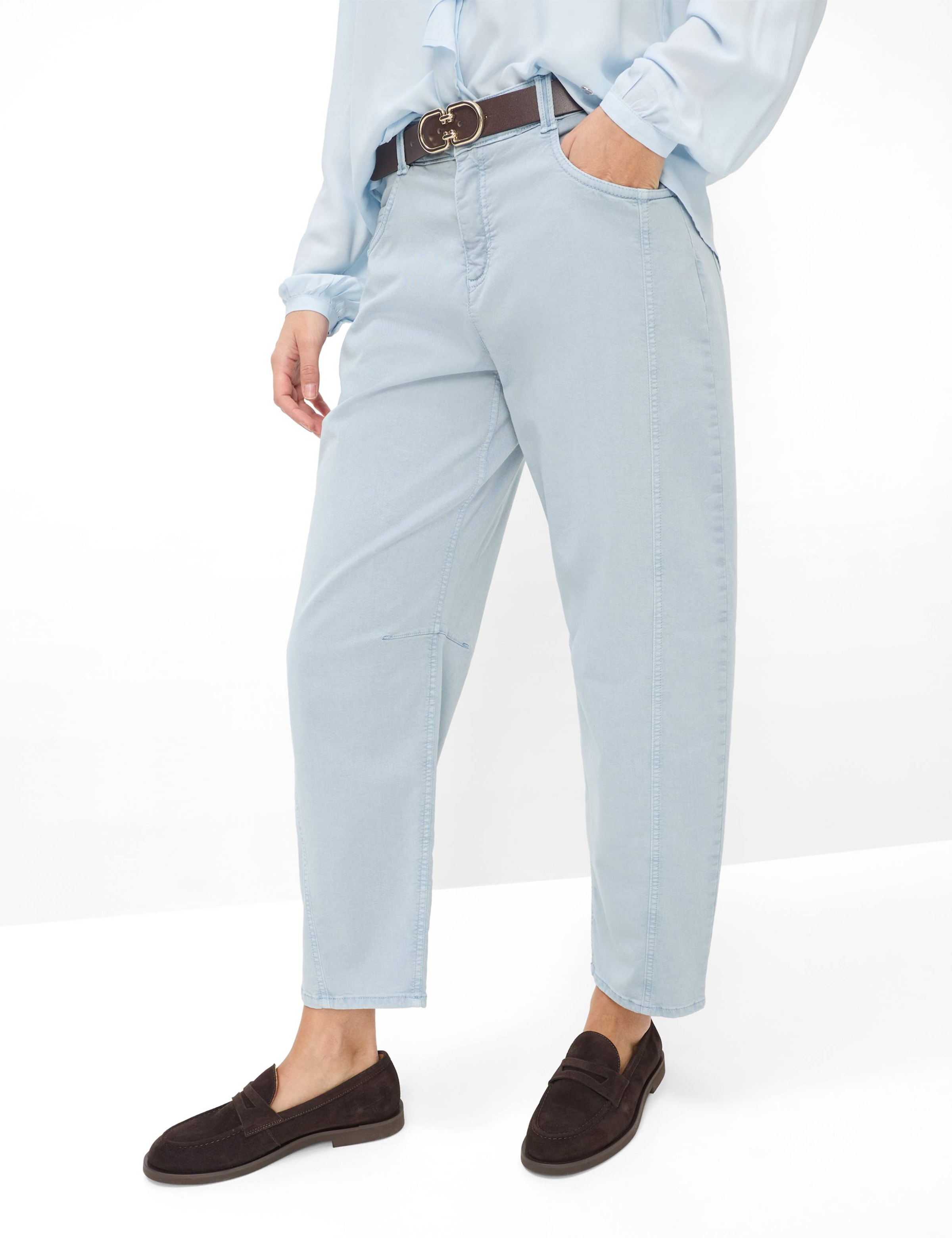 Brax Jeans Balloon Fit MEGAN S hellblau   34 damen