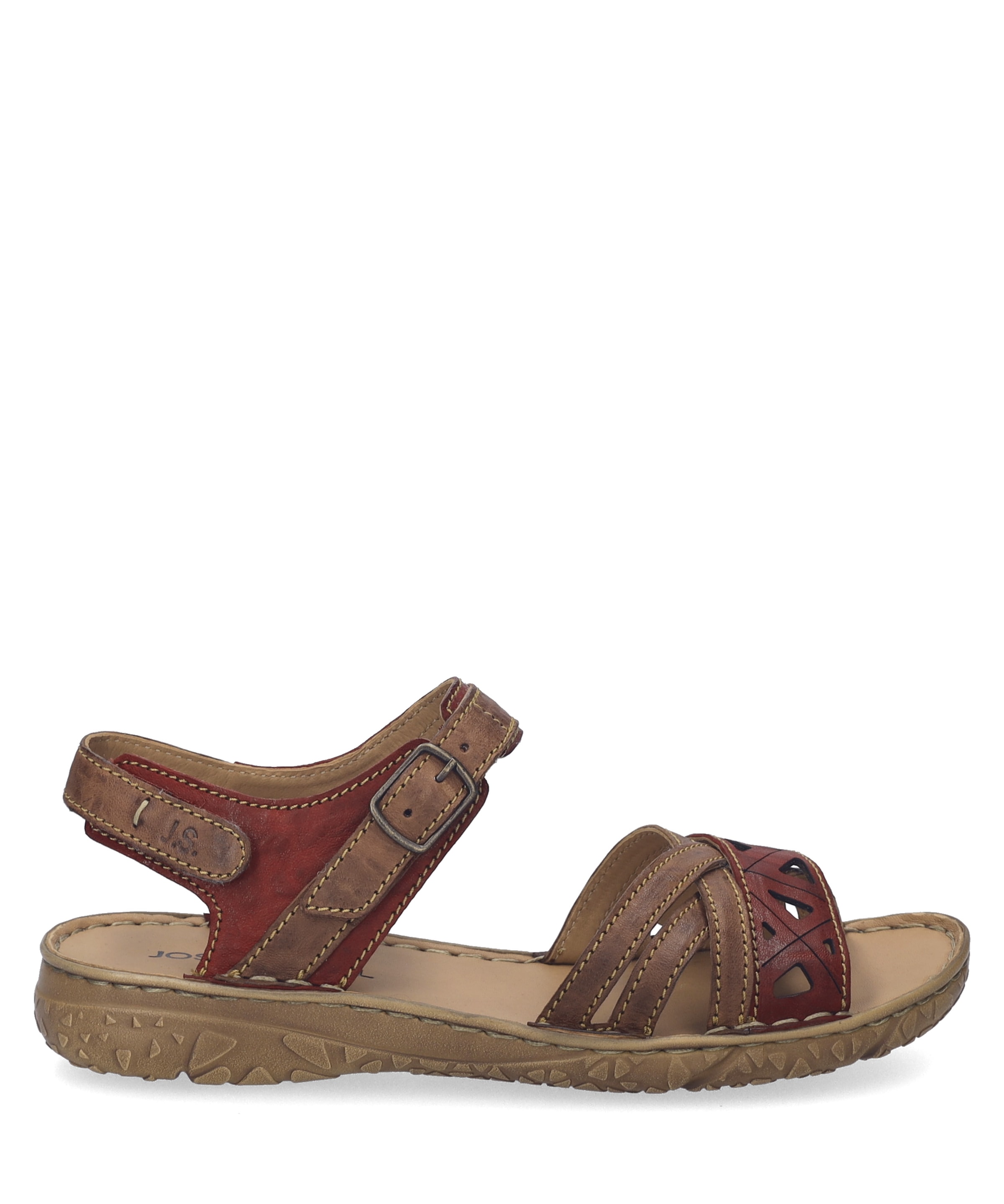 Josef Seibel Sandale »Ivy 08, rot-kombi«