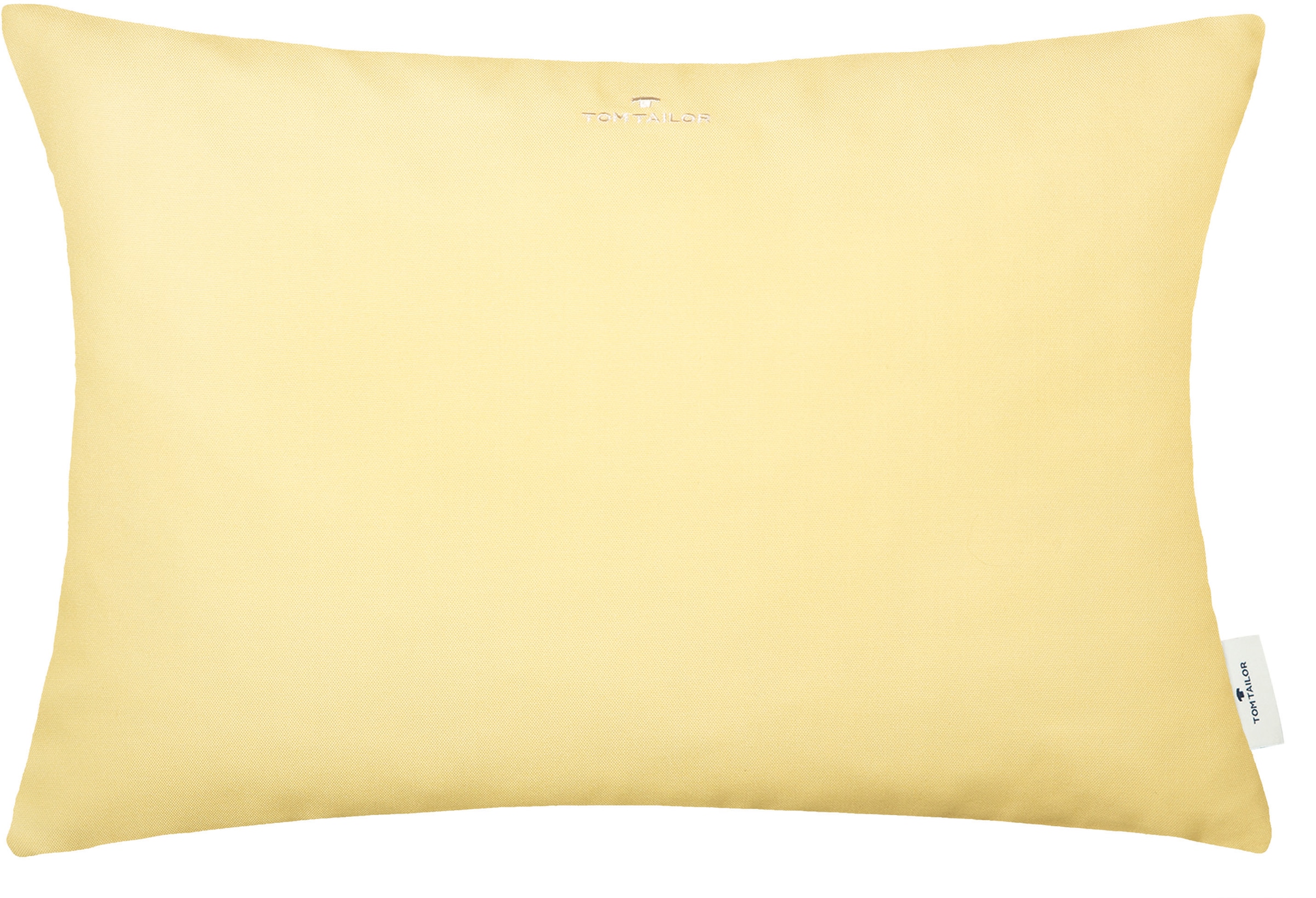 TOM TAILOR HOME "Dove Signature" mit Paspel, Kissenhülle ohne Füllung, 1 Stück
