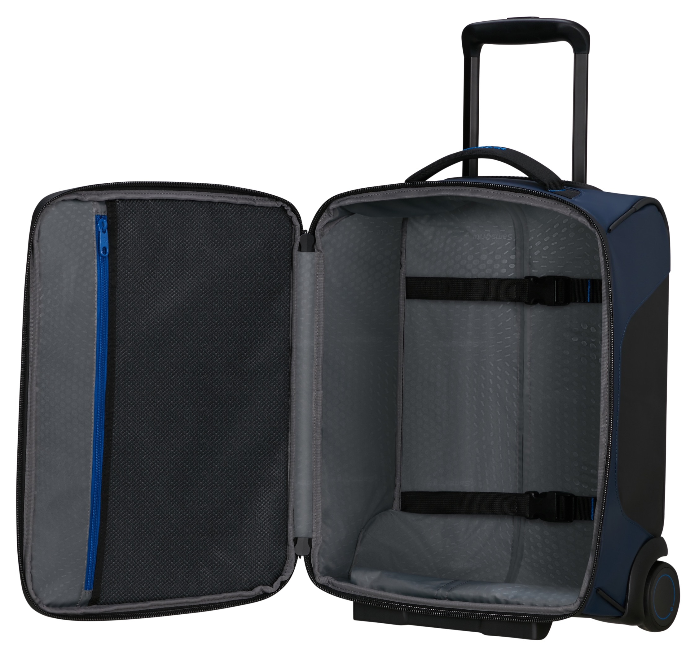 Samsonite Weichgepäck-Trolley »ECODIVER 45 cm«, 2 Rollen, Handgepäck Weichschalenkoffer Trolley Handgepäck-Koffer