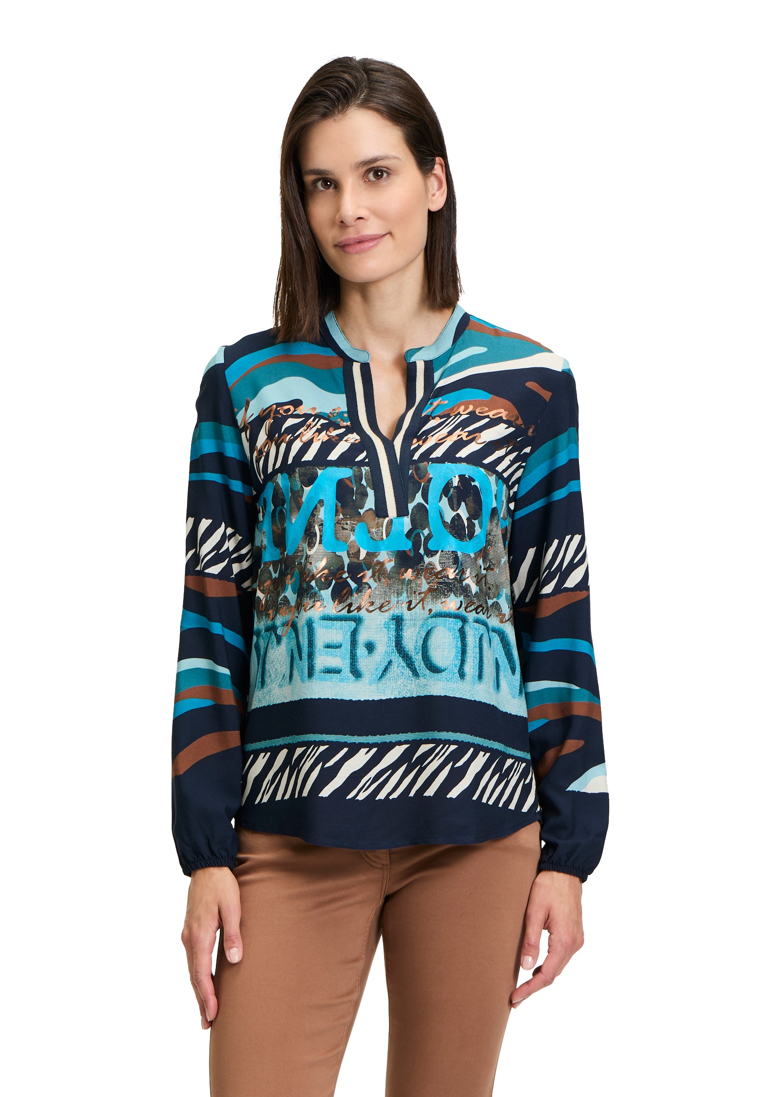 Betty Barclay Longbluse "Damen mit Stehkragen" günstig online kaufen