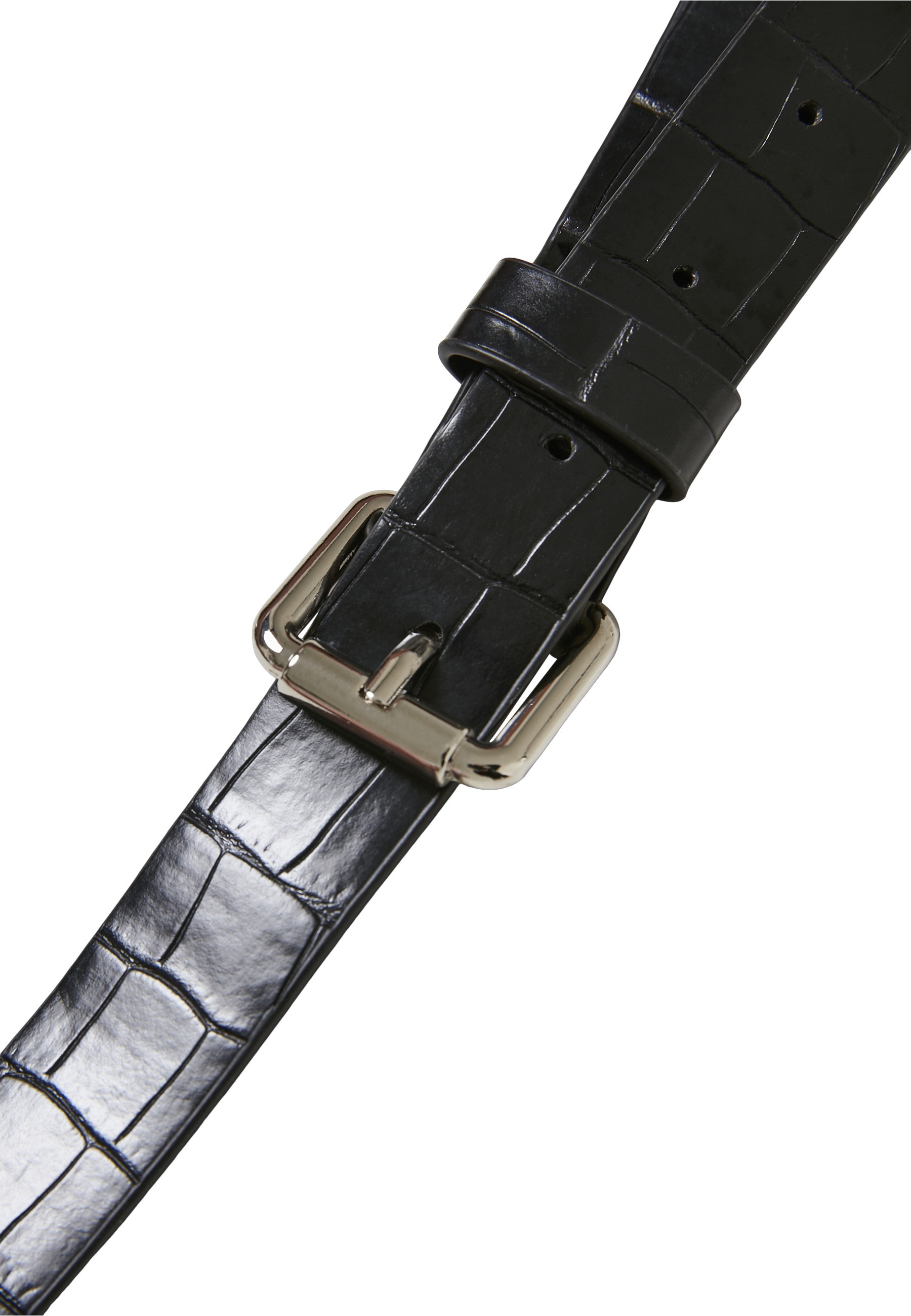 URBAN CLASSICS Mini Bag »Urban Classics Unisex Croco Synthetic Leather Double Beltbag«