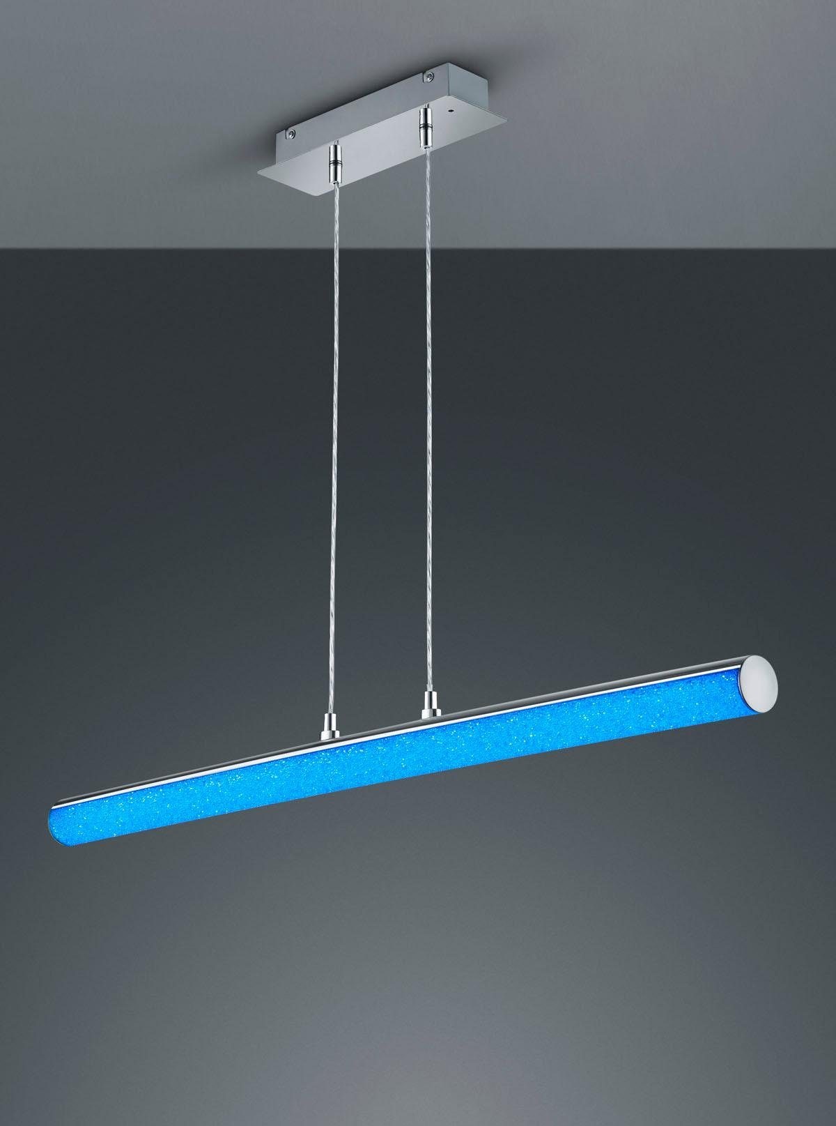 TRIO Leuchten LED Pendelleuchte »EMILA«, 1 flammig, Leuchtmittel LED-Board | LED fest integriert, Fernbedienung,integrierter Dimmer,RGBW-Farbwechsler