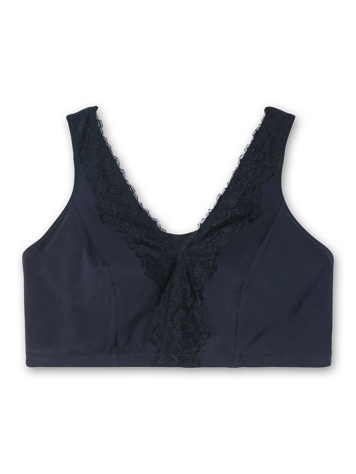 Sheego Bügelloser BH »Große Größen«, in Bustier-Form, mit Spitzenborte
