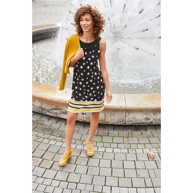 Aniston SELECTED Sommerkleid, mit Gänseblümchen-Druck bestellen | BAUR