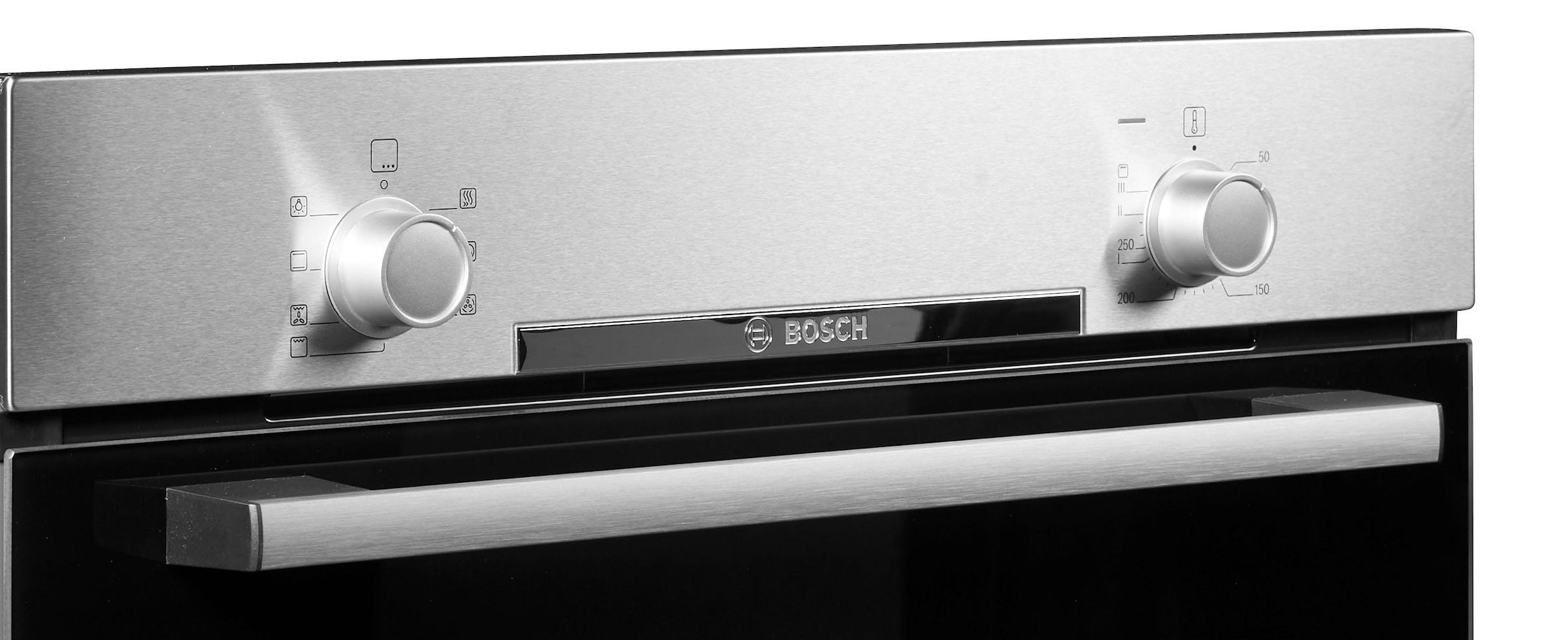 BOSCH Einbaubackofen 2 »HBA530BR1«, mit Teleskopauszug nachrüstbar, ecoClean Direct