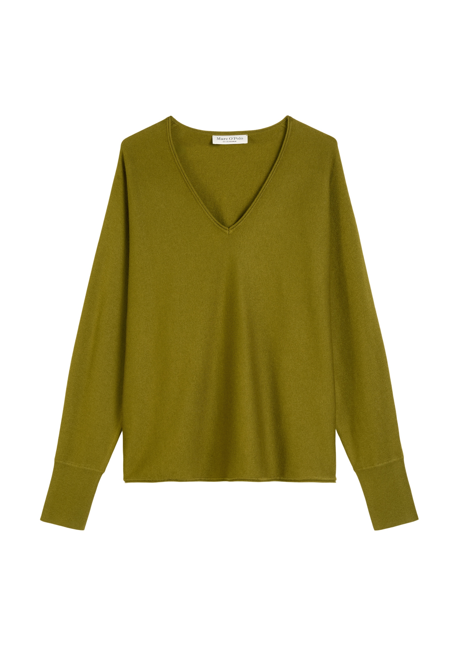 Marc O'Polo Strickpullover »aus weichem Schurwolle-Viskose-Mix«