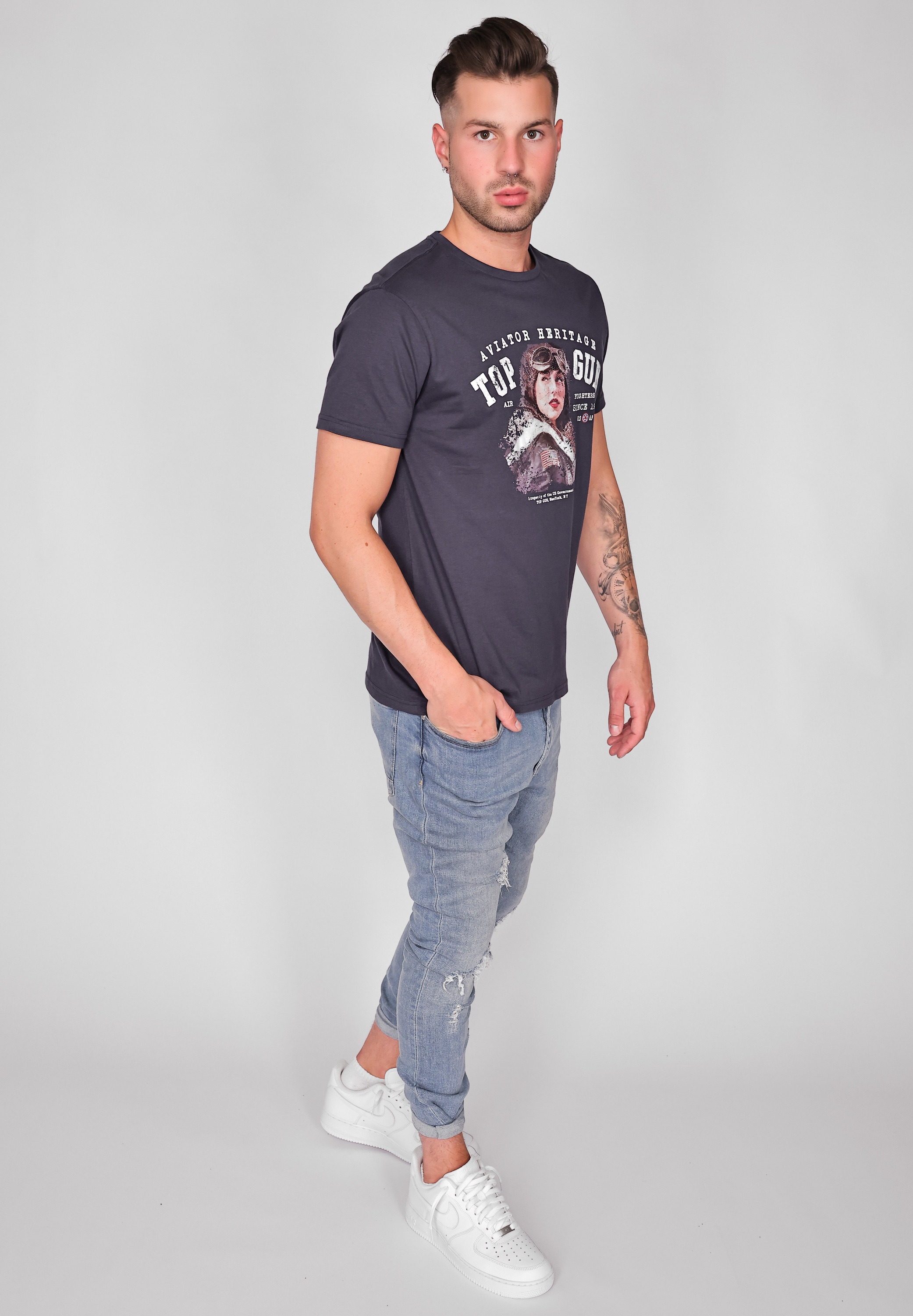 TOP GUN T-Shirt »TG20213028«