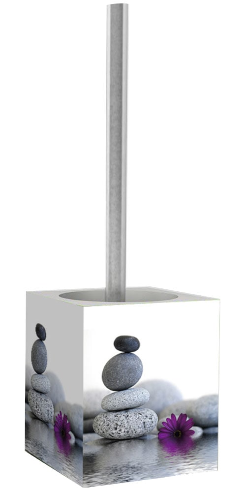 Sanilo Badaccessoire-Set »Energy Stones« WC-Sitz, Badteppich, Stöpsel, Seifenspender und WC-Bürste