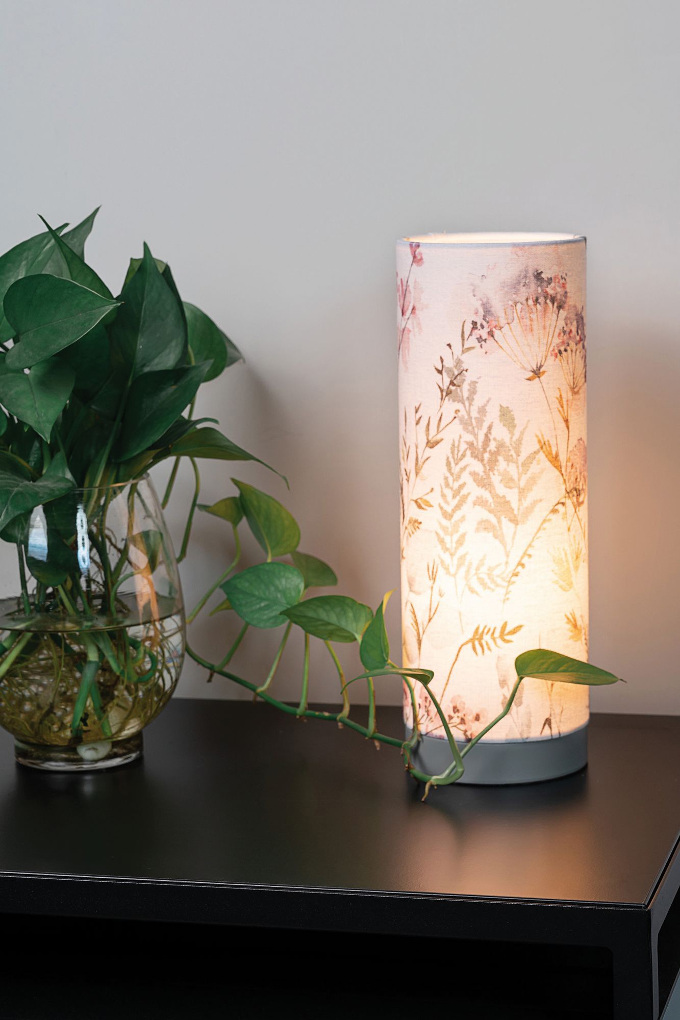 Pauleen LED Tischleuchte »Flowery Romance«, Stoffschirm mit Blumenmuster,  für Leuchtmittel E14 (Lieferung ohne Leuchtmittel) | BAUR