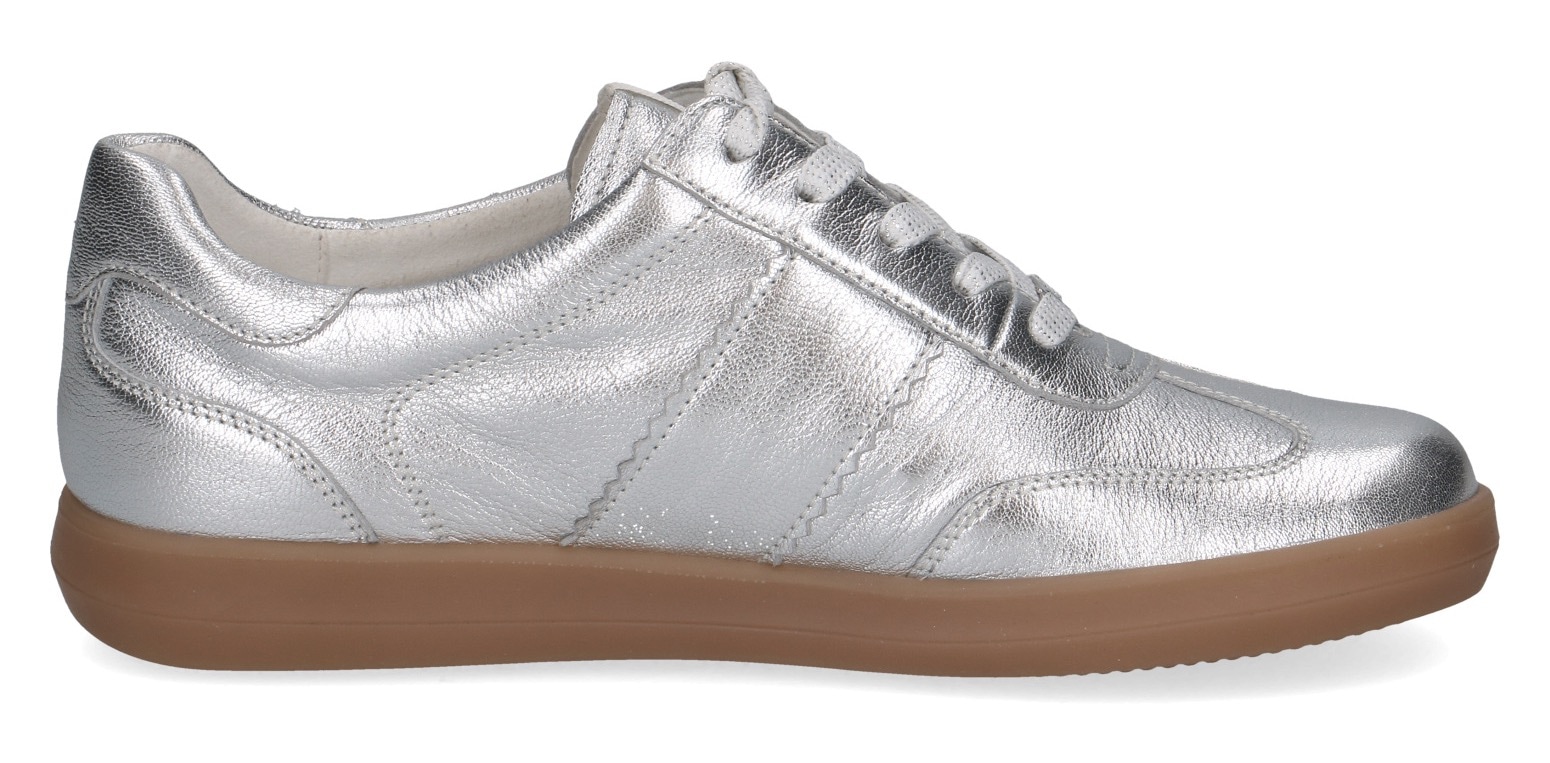 Caprice Plateausneaker, Freizeitschuh, Halbschuh, Schnürschuh mit gepolstertem Schaftrand