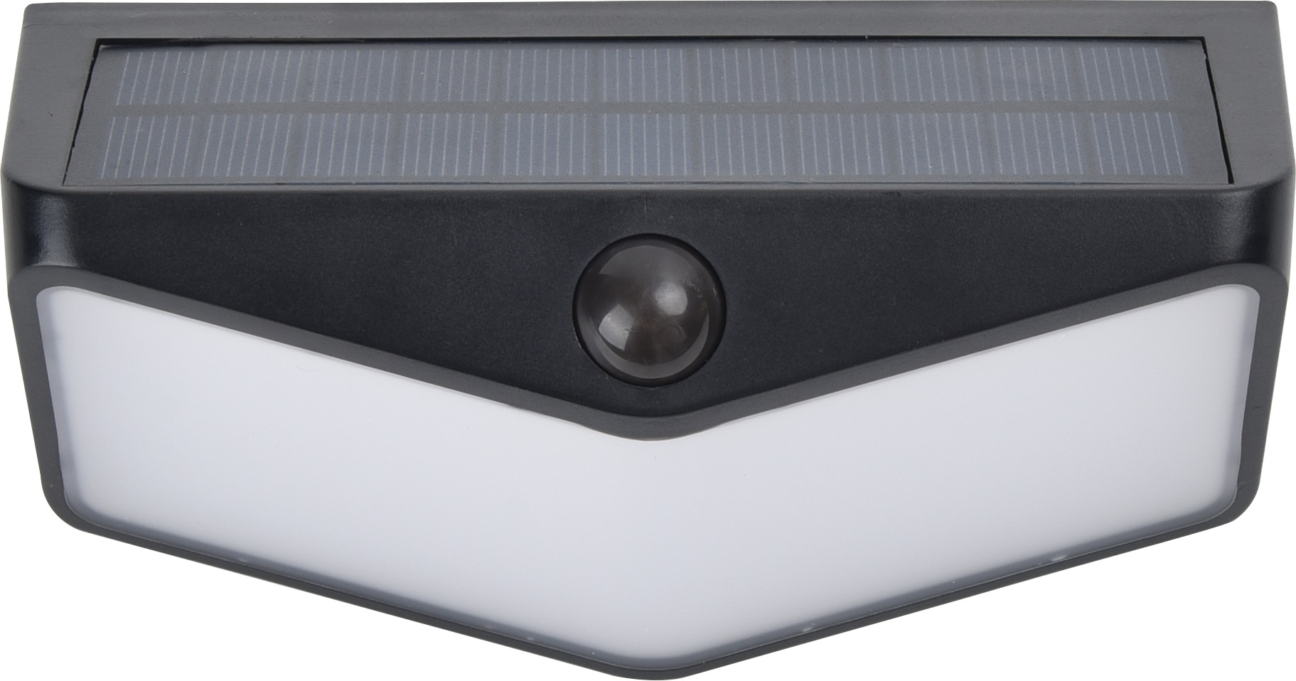 LUTEC LED Solarleuchte »LED-Solar-Aussenwandl. m. BWM WINGS«, 1 flammig, Leuchtmittel LED-Board | LED fest integriert, Bewegungsmelder