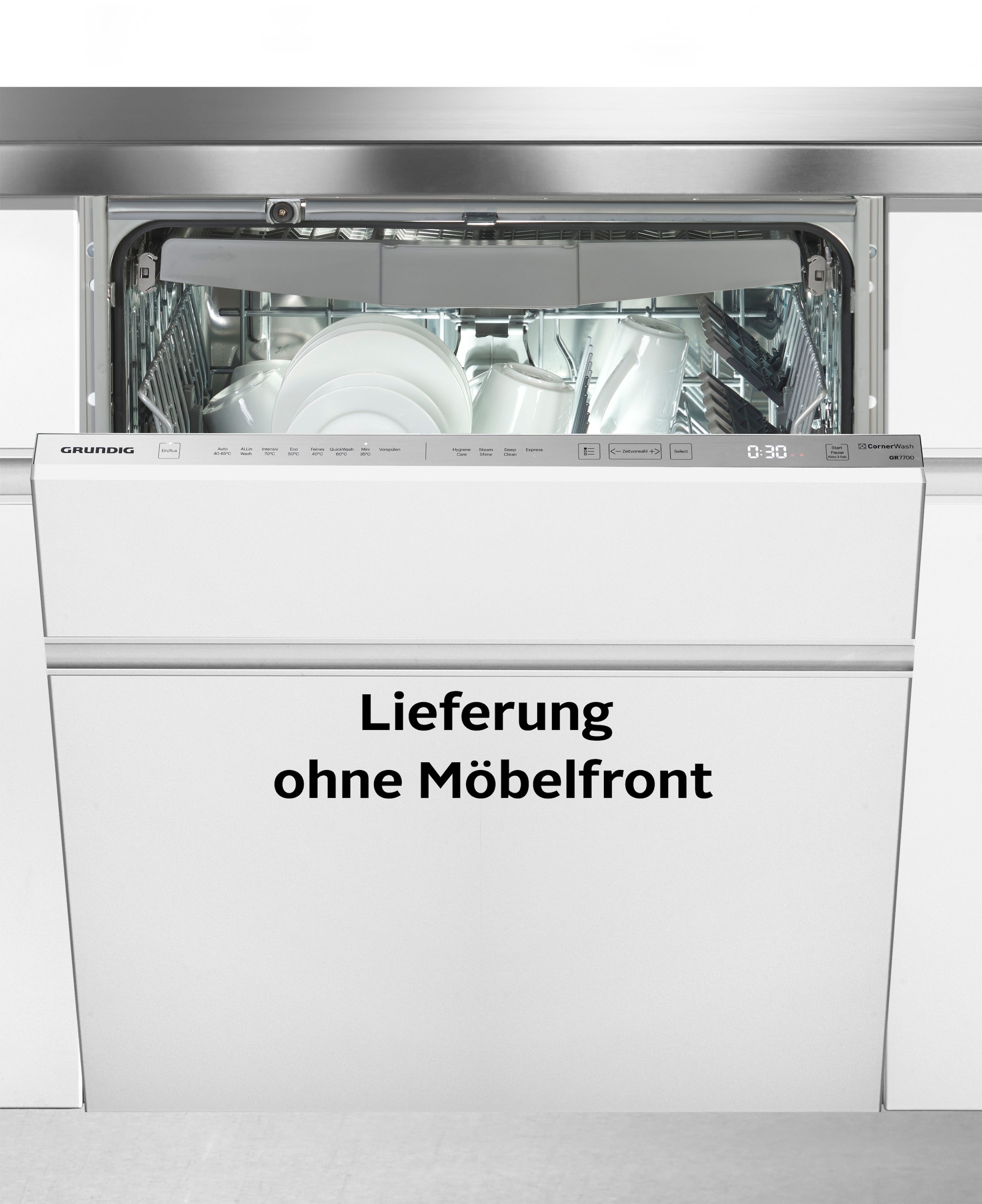Grundig vollintegrierbarer Geschirrspüler "GTVP4540B 7612101671" 9,5 16 Maß günstig online kaufen
