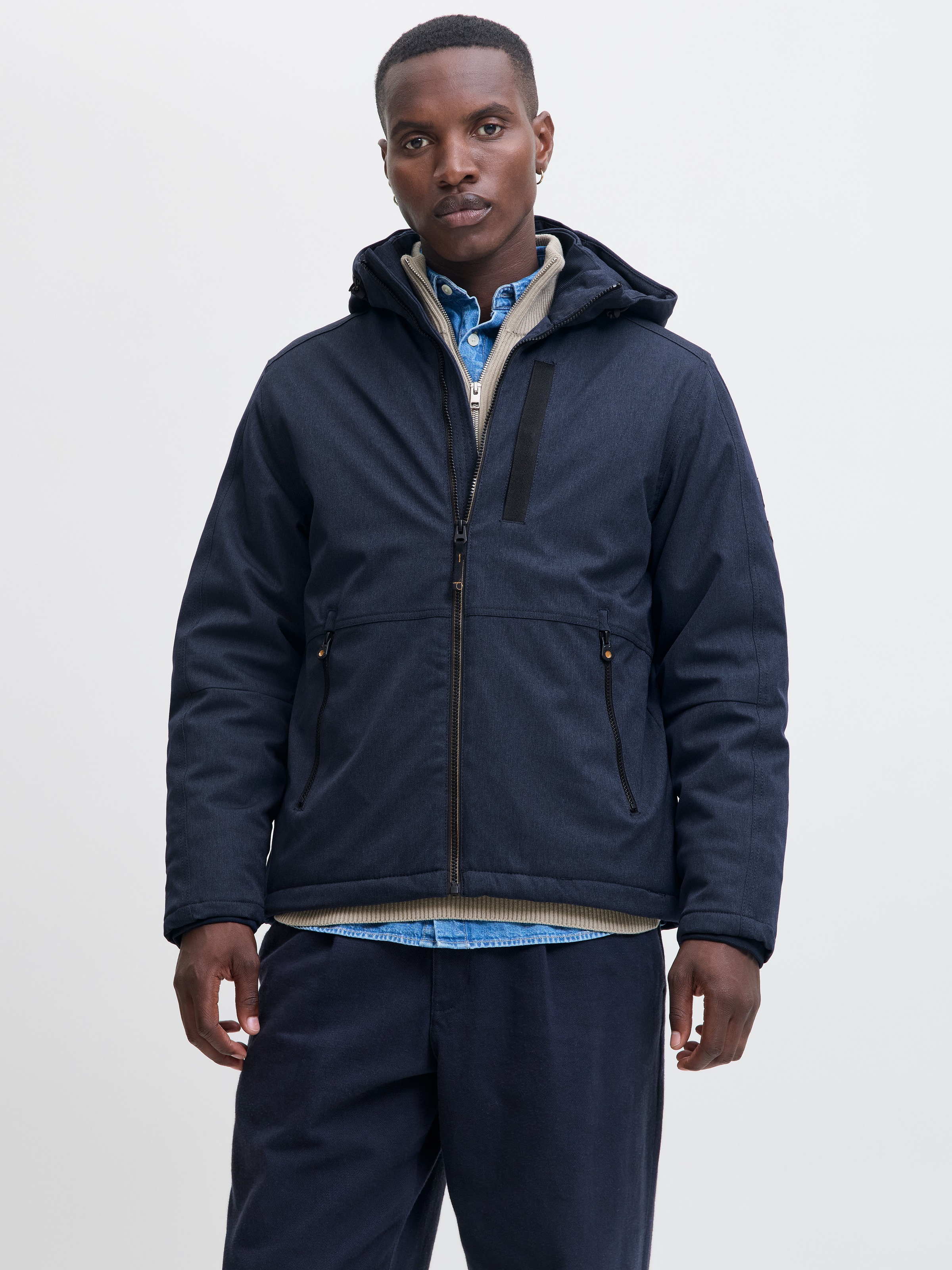 Jack & Jones Outdoorjacke "JJEPARKER DOVER JACKET SN", mit Kapuze günstig online kaufen