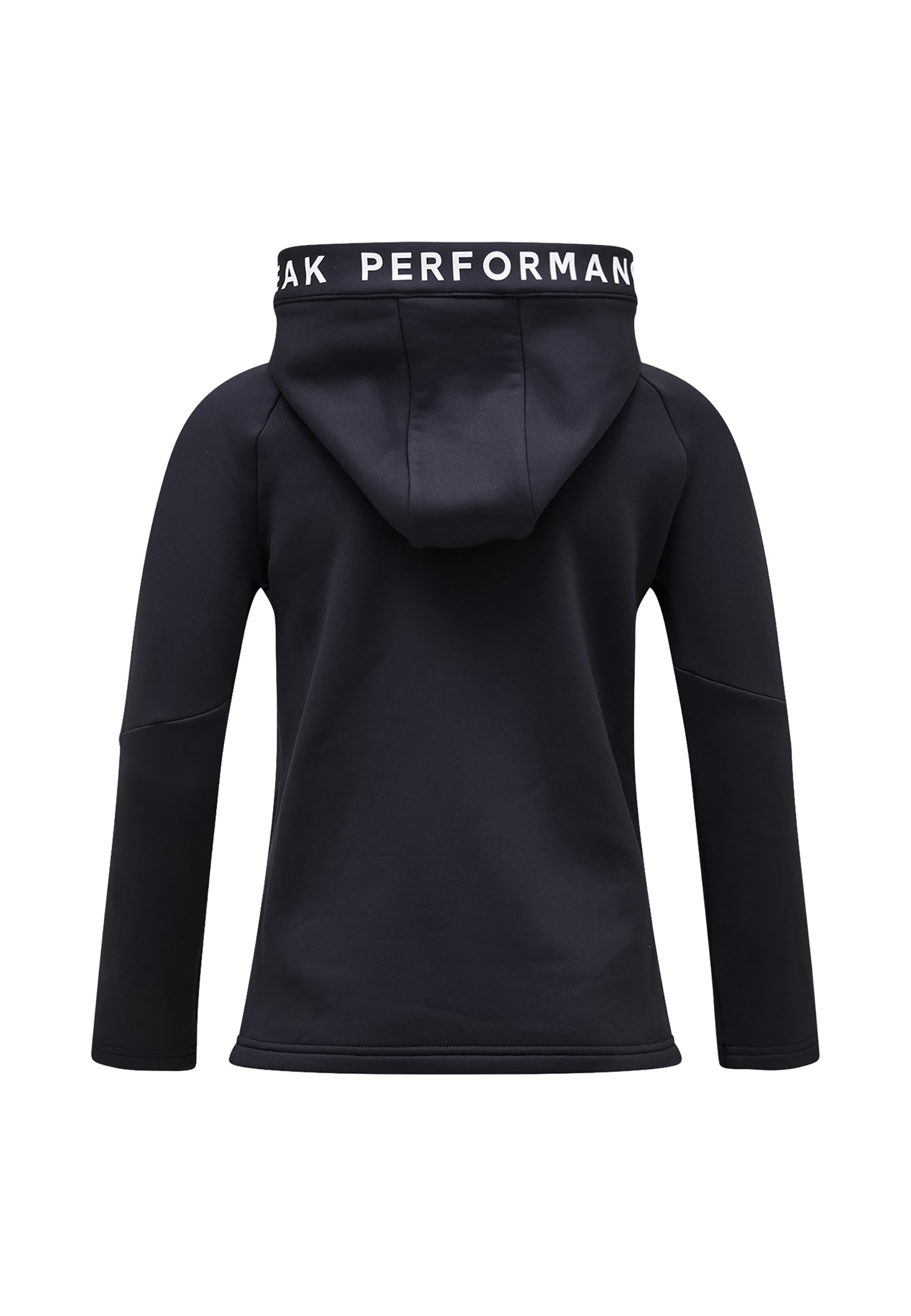 Peak Performance Fleecejacke »Jr Rider Zip Hood« mit Label-Applikationen