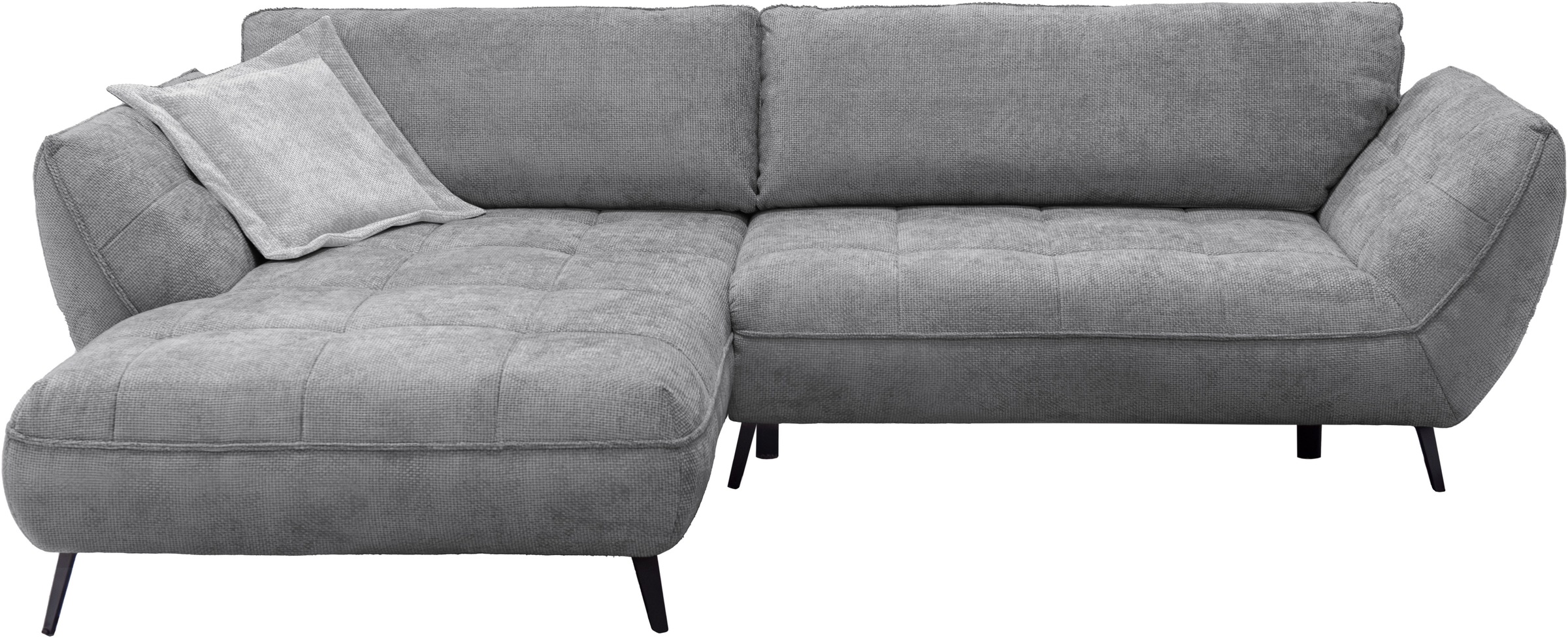 exxpo - sofa fashion Ecksofa »Samoa, bequem und modern, mit Easy-Lift-Bettfunktion, L-Form«, Ecksofa Samoa, inkl. Bettfunktion, Bettkasten und Rückenkissen