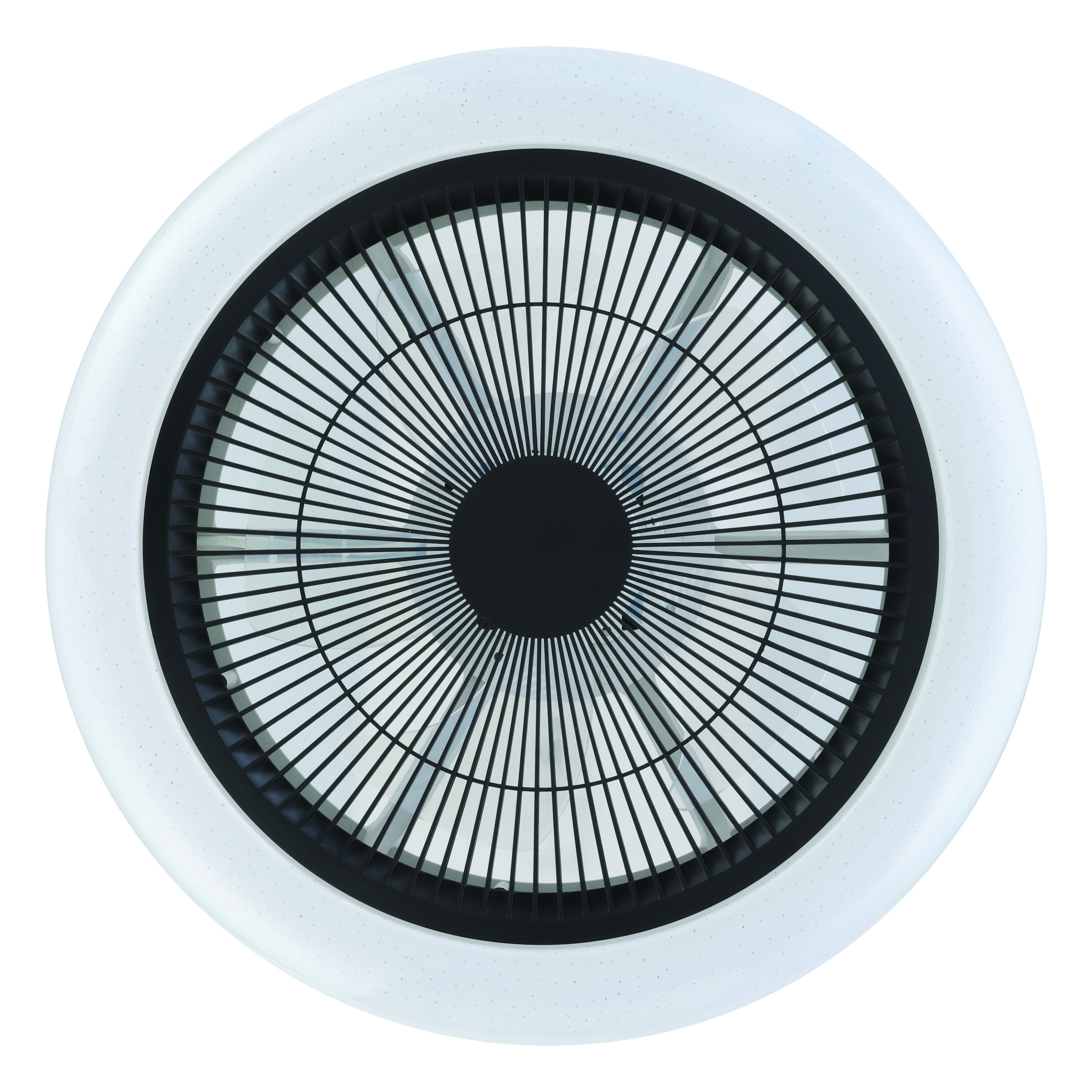 EGLO LED Deckenleuchte »KOSTRENA Leuchte und Ventilator - ABS - LED - 3X8,5W - IP20« LED-Modul 1 Stk. Kaltweiß | Neutralweiß | Warmweiß Deckenventilator, Deckenleuchte, Wohnzimmer, Schlafzimmer, H19xØ45,5cm