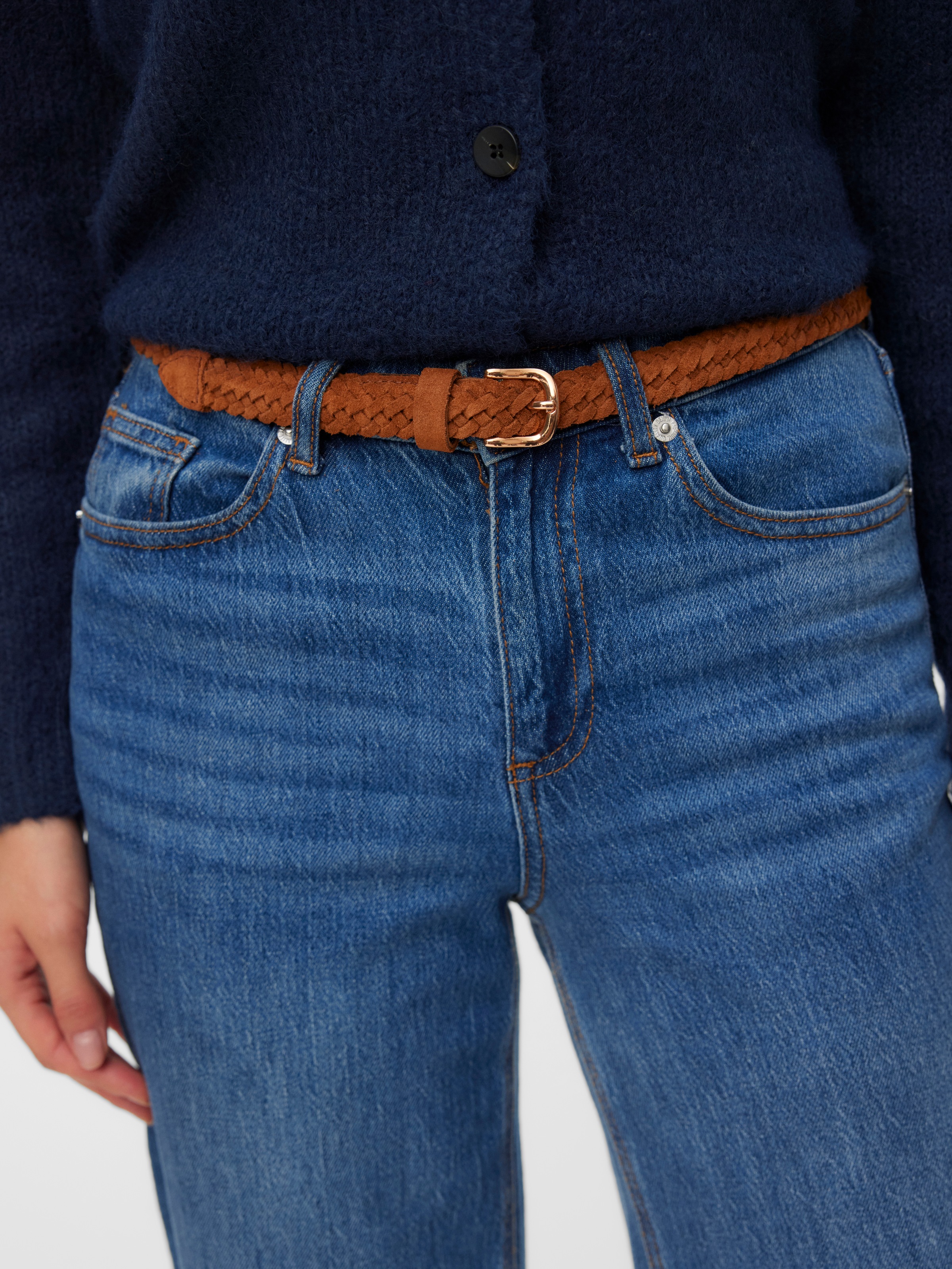 Vero Moda Flechtgürtel "VMVEDA SUEDE BELT NOOS" günstig online kaufen