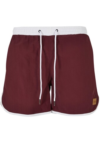 Badeshorts »Urban Classics Herren Retro Swimshorts«