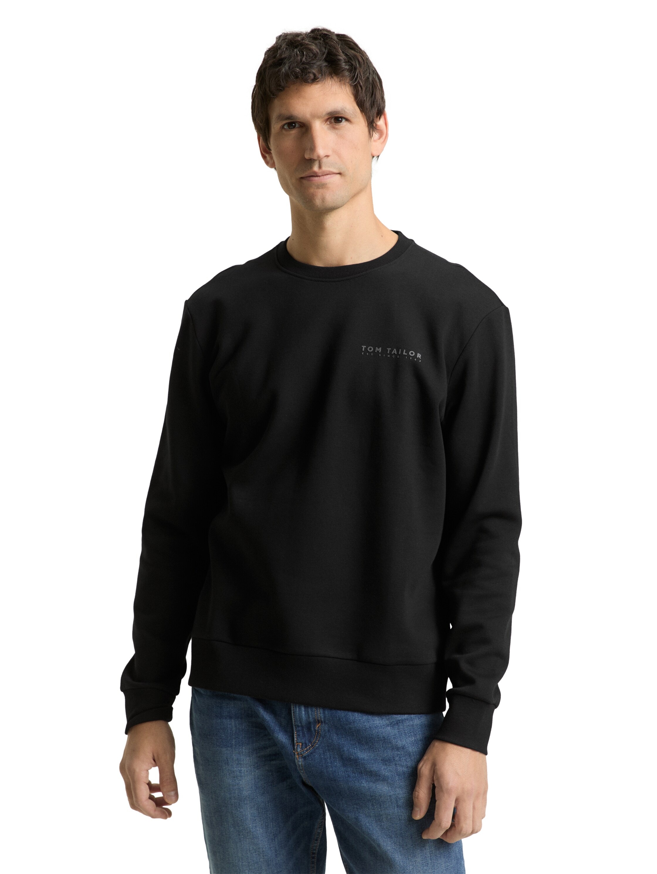 TOM TAILOR Sweatshirt, mit Logo Stickerei günstig online kaufen