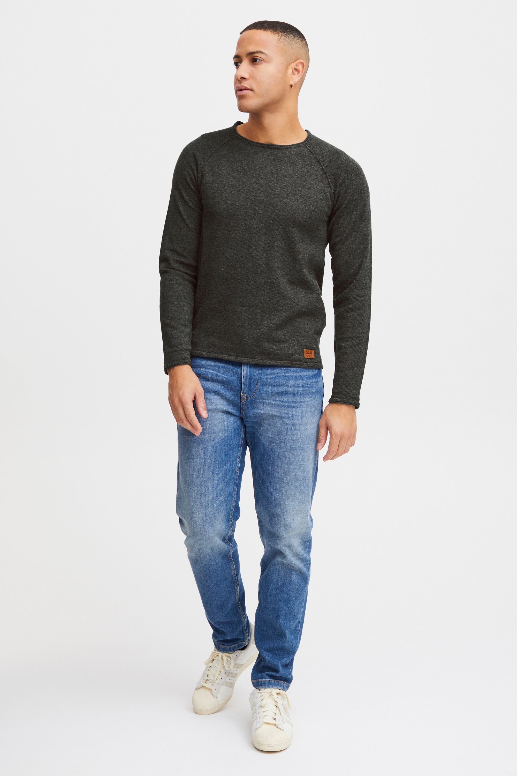 Thumbnail - Blend Strickpullover "BHJohn" Strickpullover mit aufgerollten Säumen