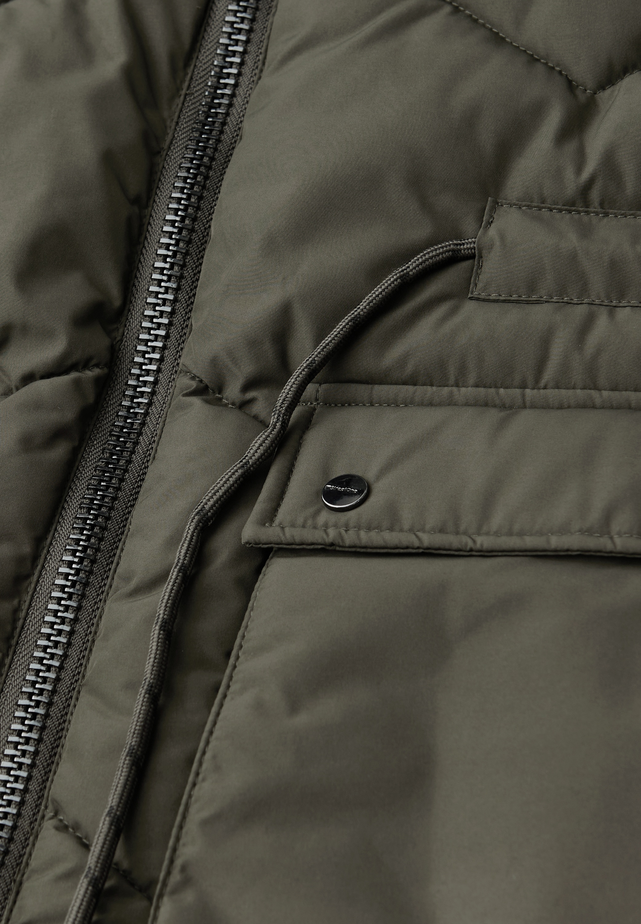 STREET ONE STUDIO Steppjacke mit Kapuze mit Kapuze