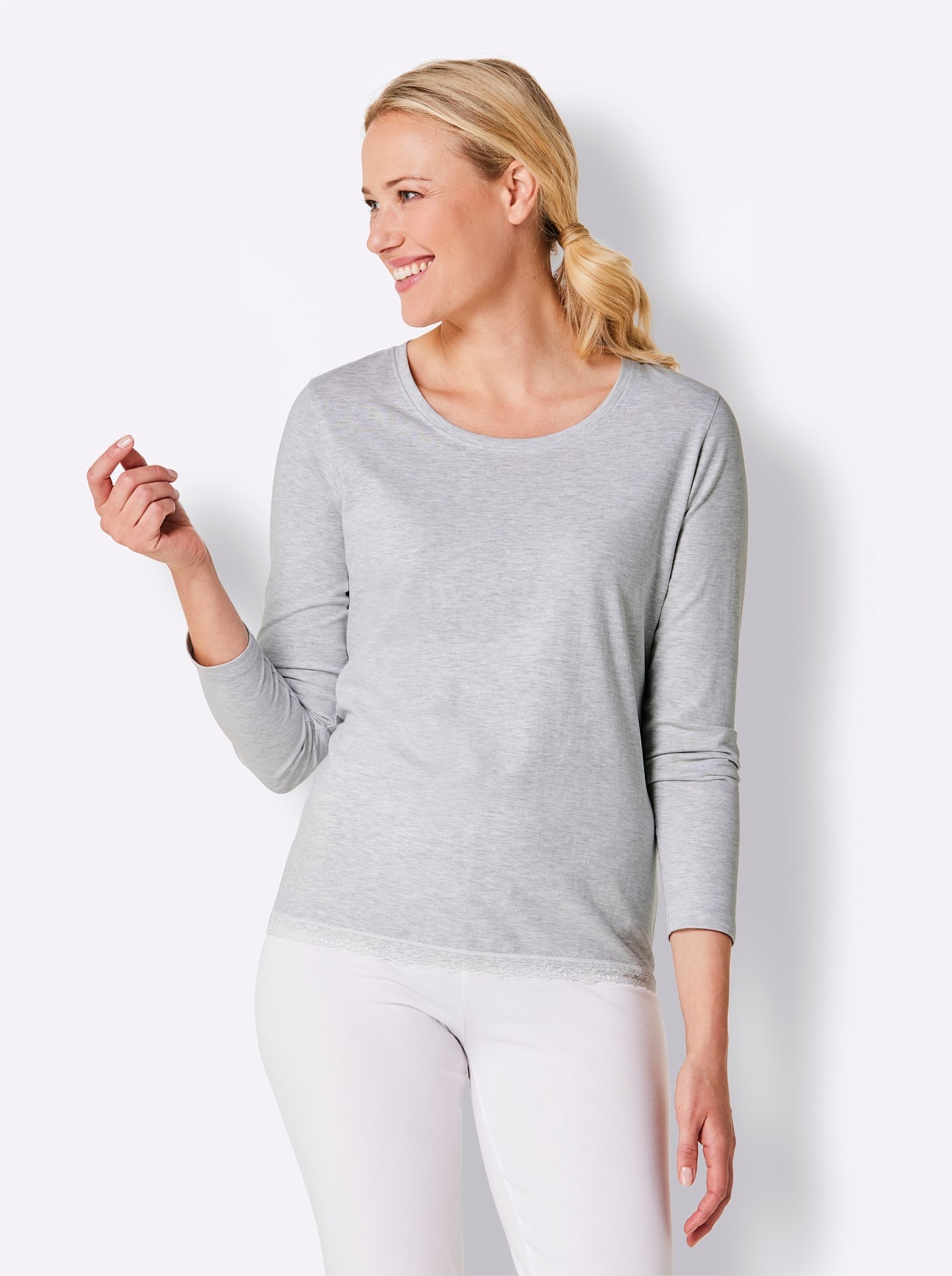wäschepur Pyjamaoberteil »Schlafanzug-Shirt«, (1 tlg.)