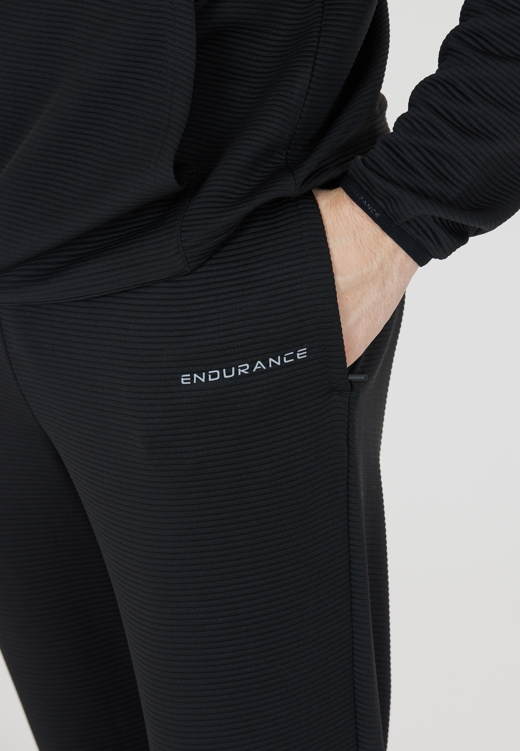 ENDURANCE Sporthose »Baremo«, im gerippten Design