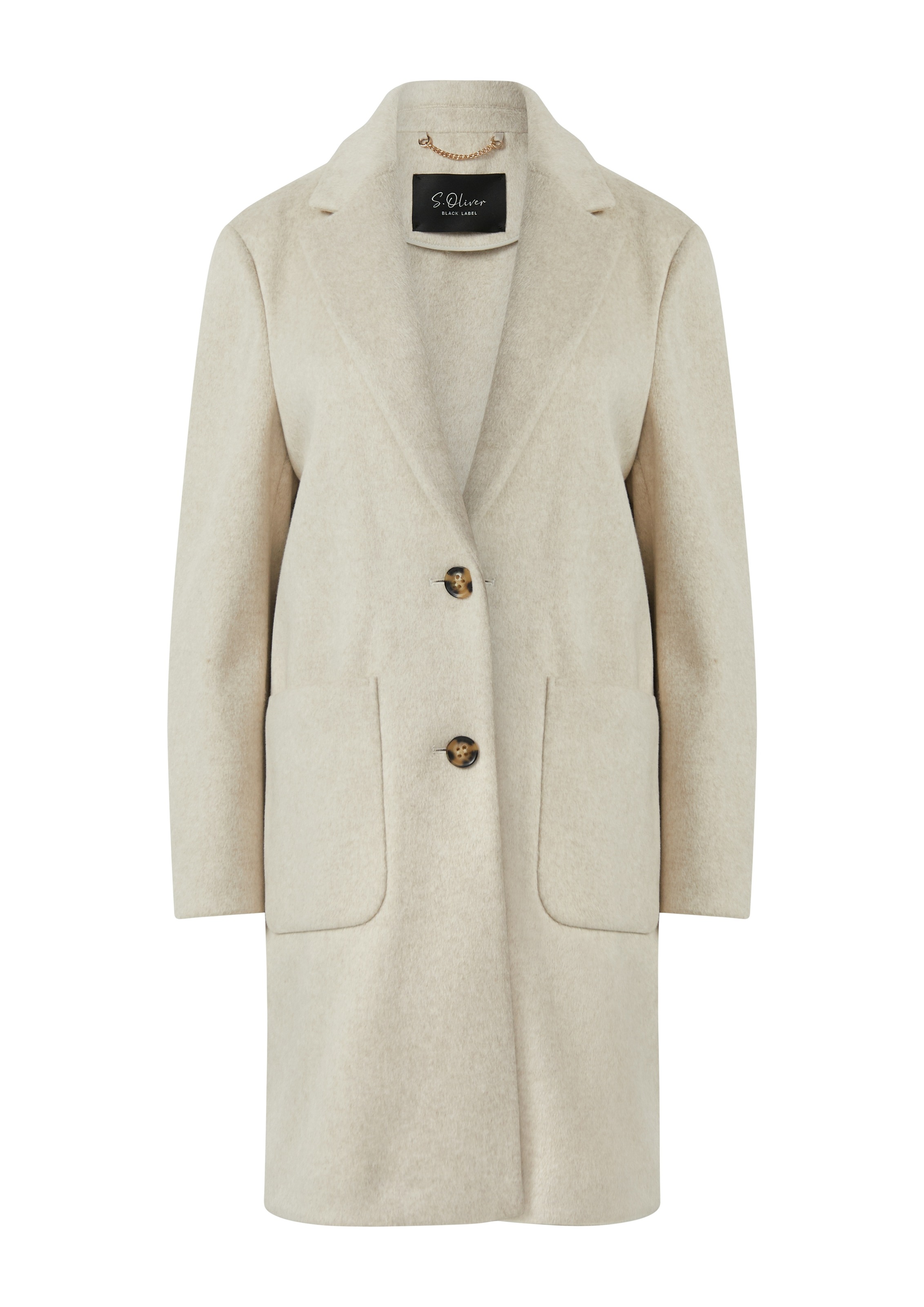 Thumbnail - s.Oliver BLACK LABEL Langmantel Strick, mit Reverskragen