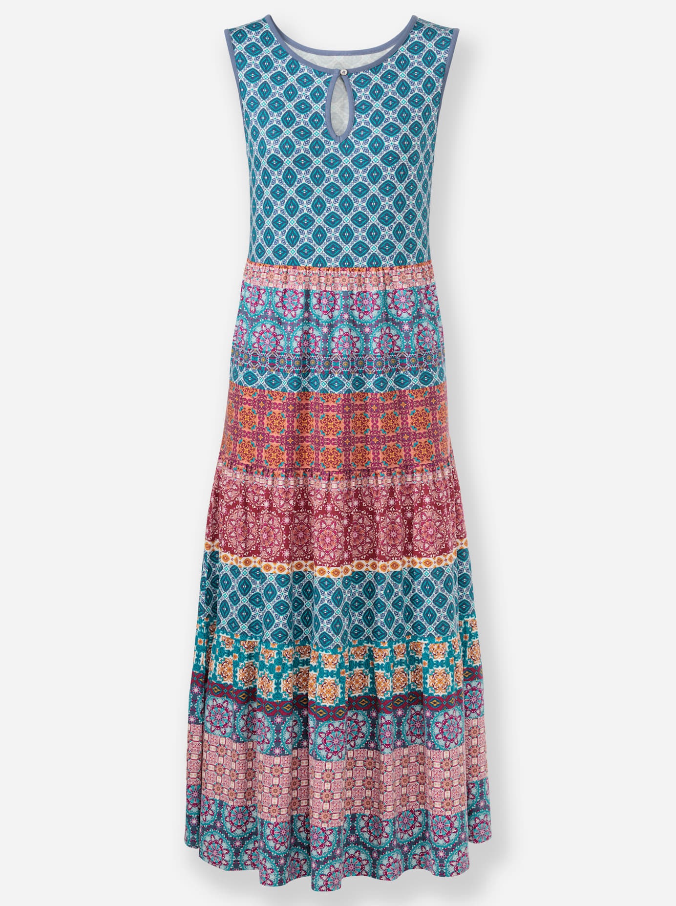 Inspirationen Jersey Dress Multicolor Size 42 3