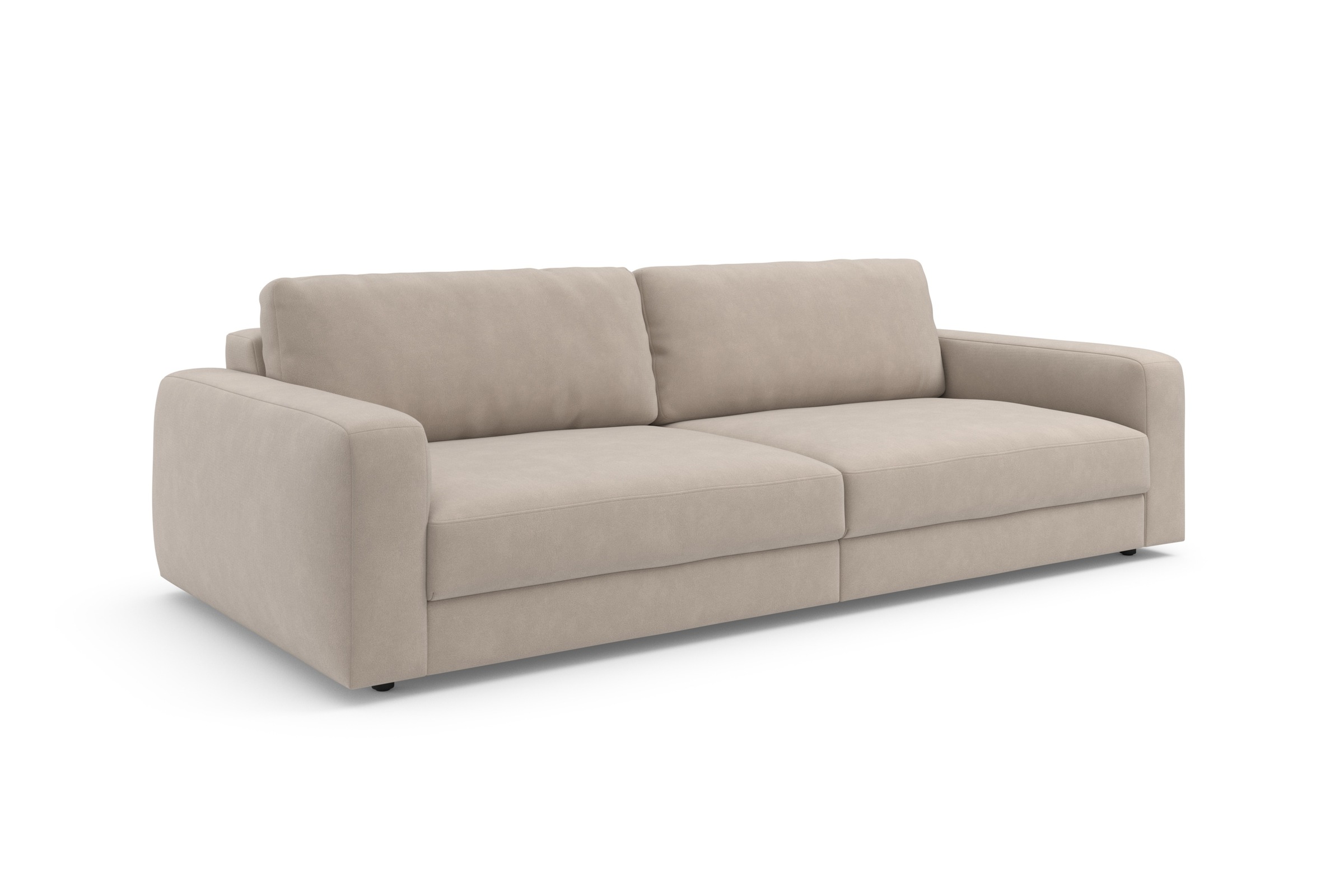 TRENDMANUFAKTUR Big-Sofa »Bourbon«, (2 St.), extra tiefe Sitzfläche, wahlweise mit Sitztiefenverstellung bestellbar