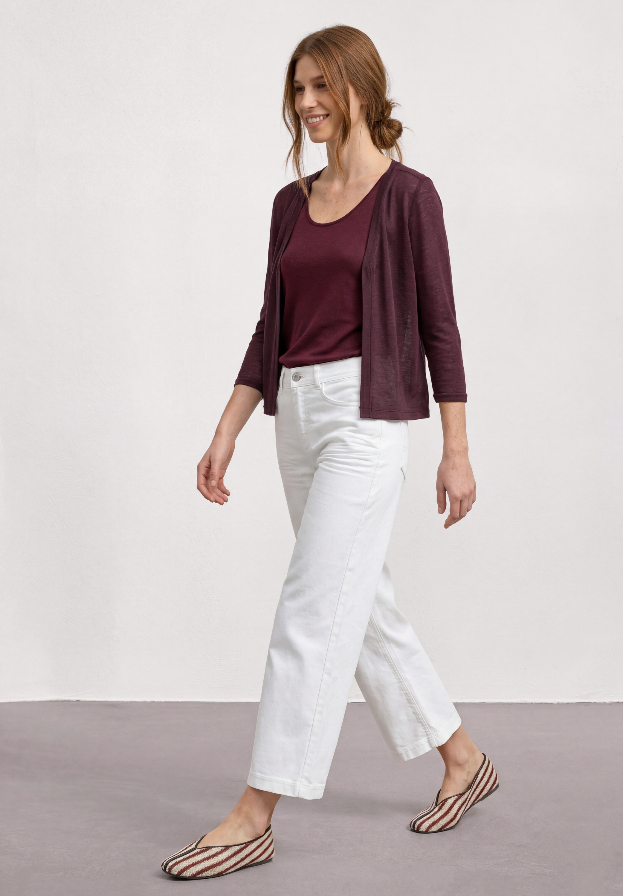STREET ONE Cardigan mit 3/4 Ärmeln