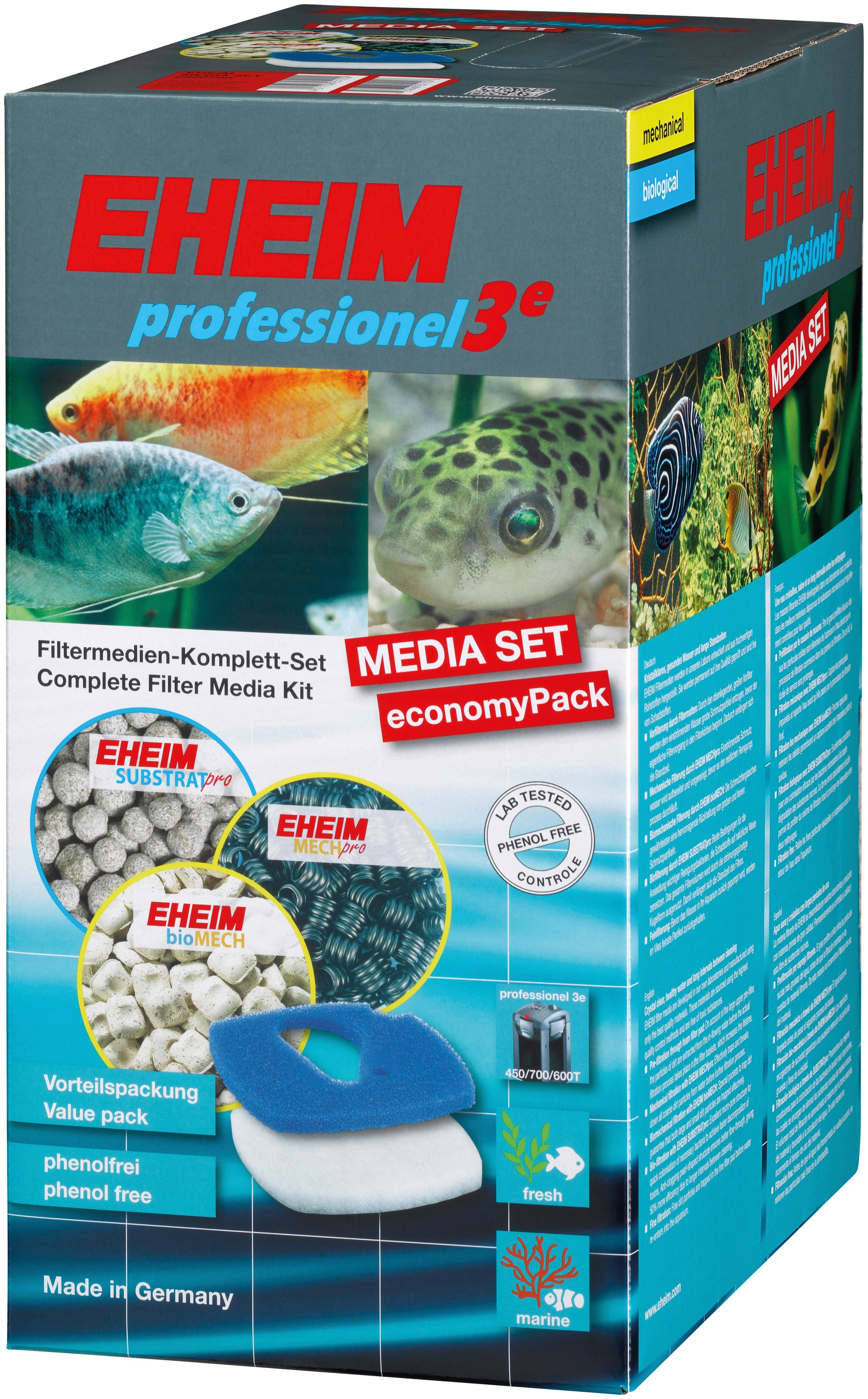 EHEIM Filtersubstrat »MEDIA SET professionel 3e 450/700/600T«, (Set) kaufen