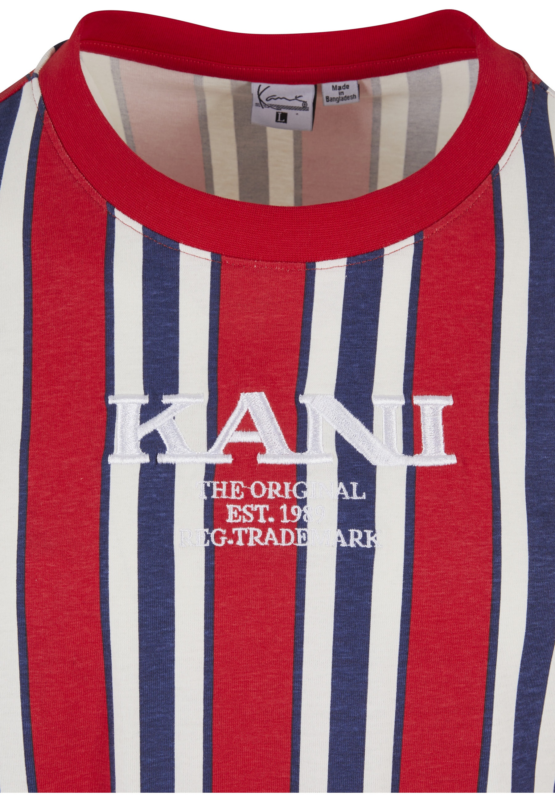 Karl Kani T-Shirt »Karl Kani Herren KM241-034-1 Karl Kani Retro Striped Tee« 1 Stk.