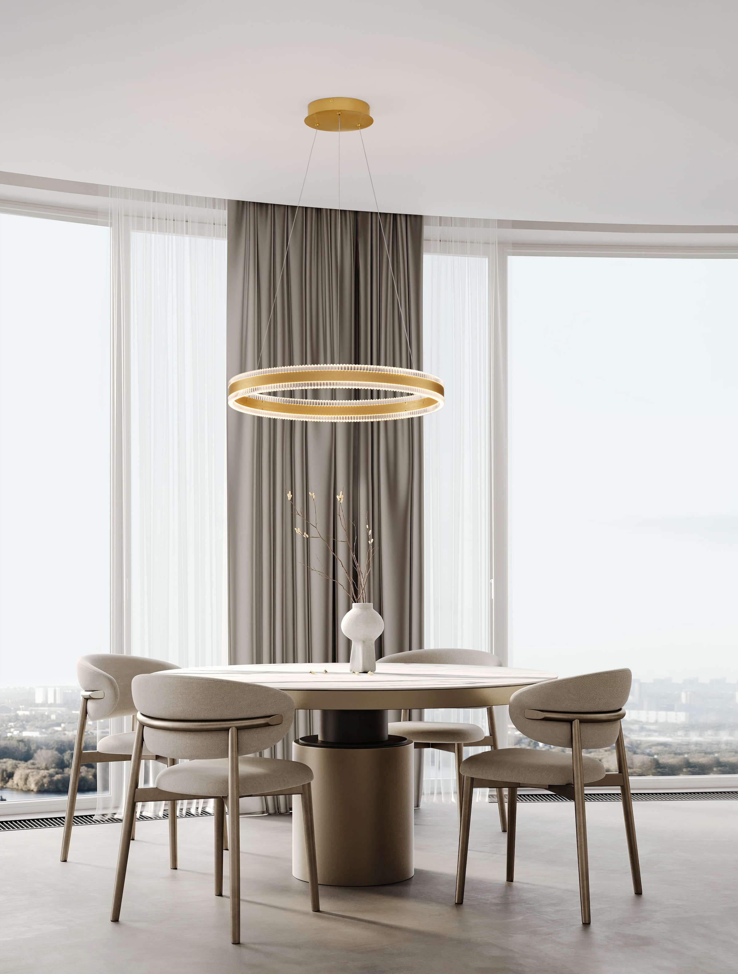 Nova Luce Pendelleuchte »ALARO«, 1 flammig