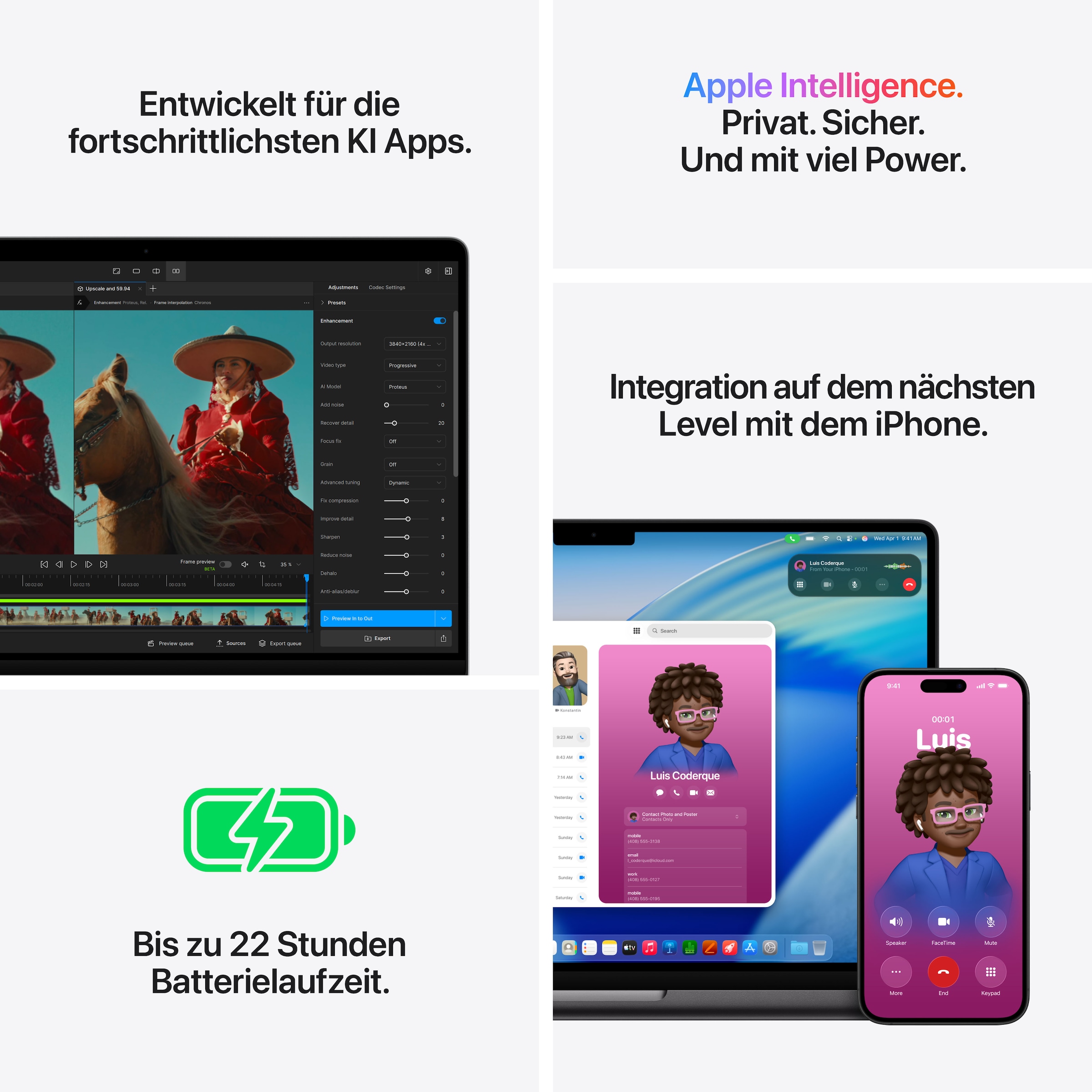 Apple Notebook »MacBook Pro CTO 14"« 35,97 cm / 14,2 ″ Apple M5 Pro 20-Core GPU 1.000 GB SSD