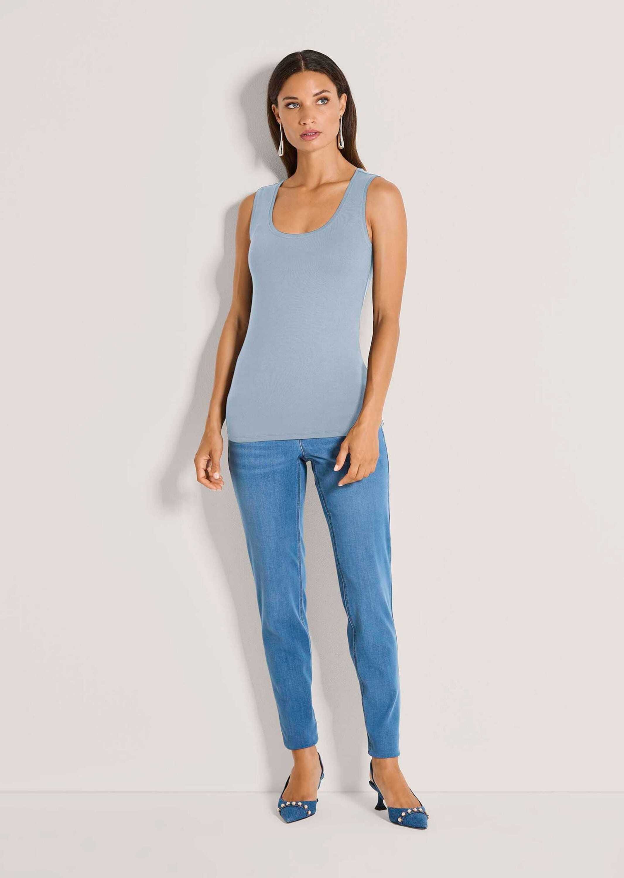 MADELEINE Trägertop »Tanktop Tanktop mit breiten Trägern«