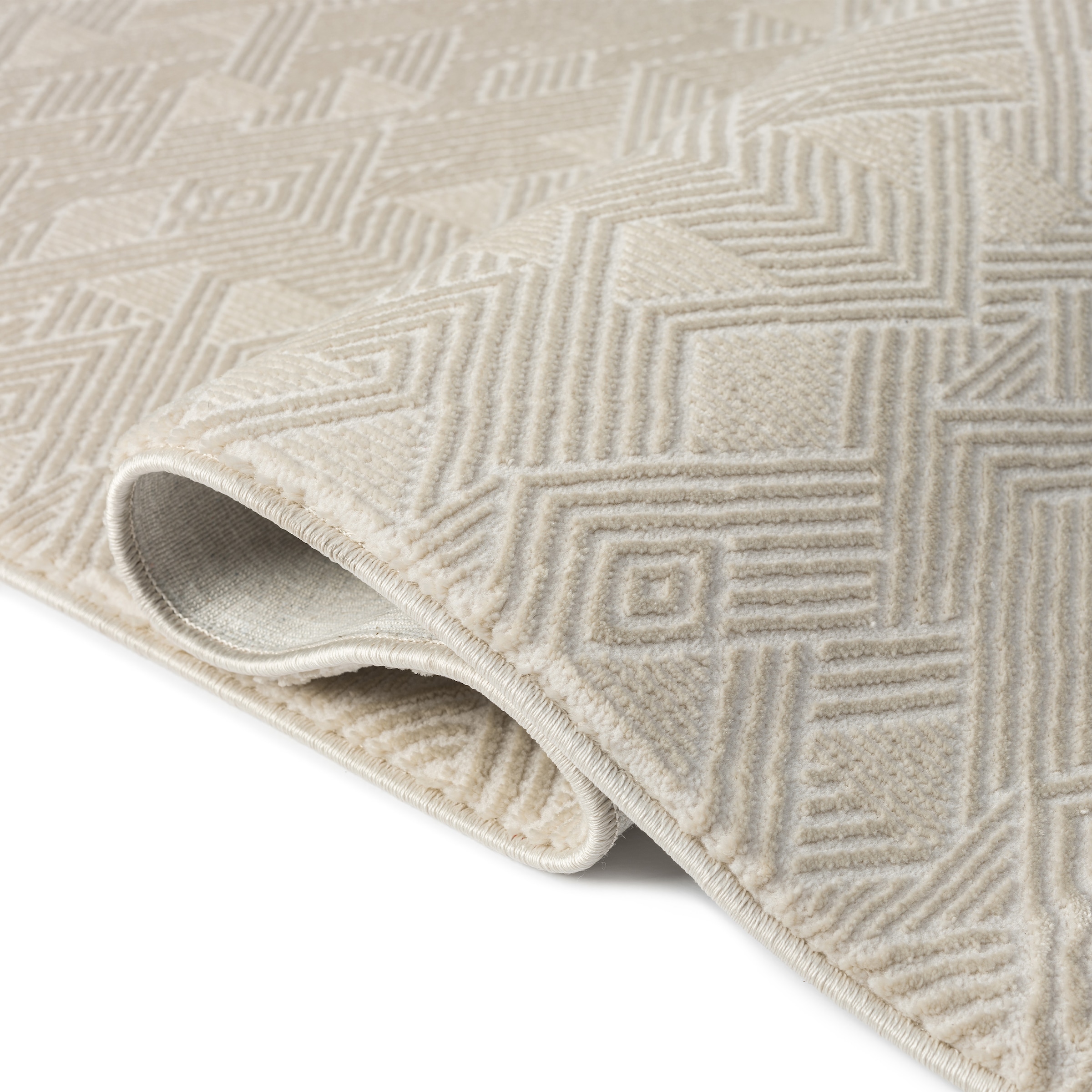 Sehrazat Teppich »Nora 5700«, rechteckig, 8 mm Höhe, Sanfte Farben,modernes Design,langlebig,Eleganz trifft Komfort