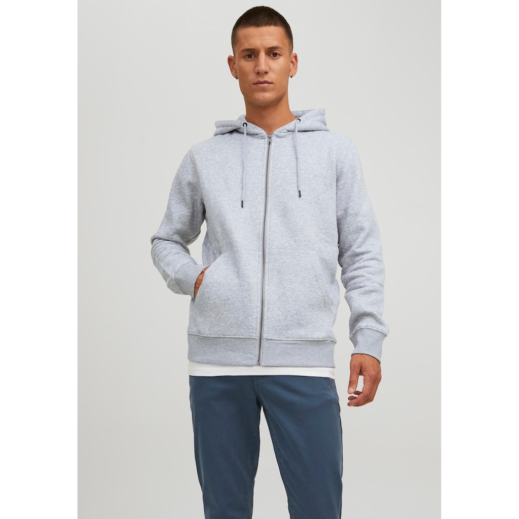 Jack & Jones Kapuzensweatjacke »STAR BASIC SWEAT ZIP HOOD«