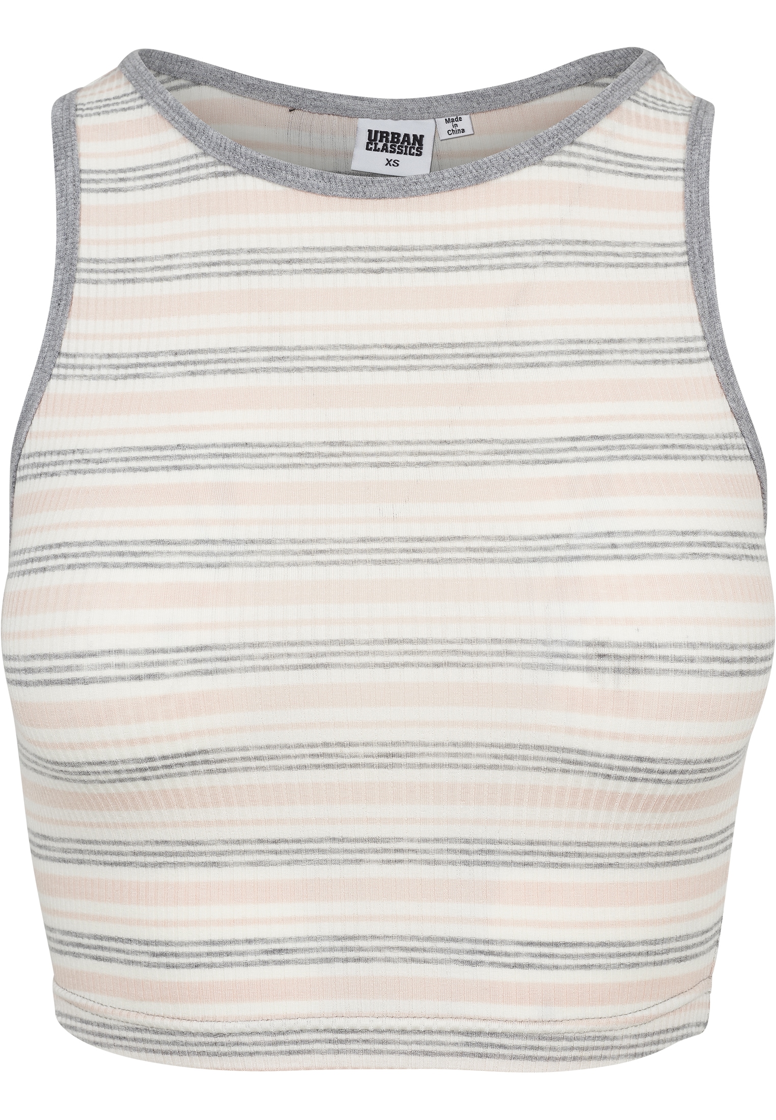 »Damen BAUR tlg.) Cropped Top«, CLASSICS online Stripe Rib T-Shirt (1 Ladies URBAN | bestellen