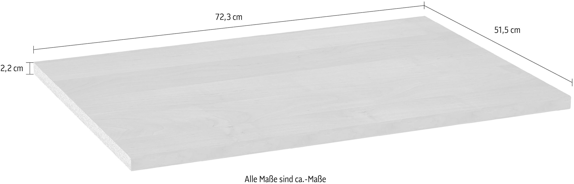 WIEMANN Einlegeboden 1 Stk. tlg.