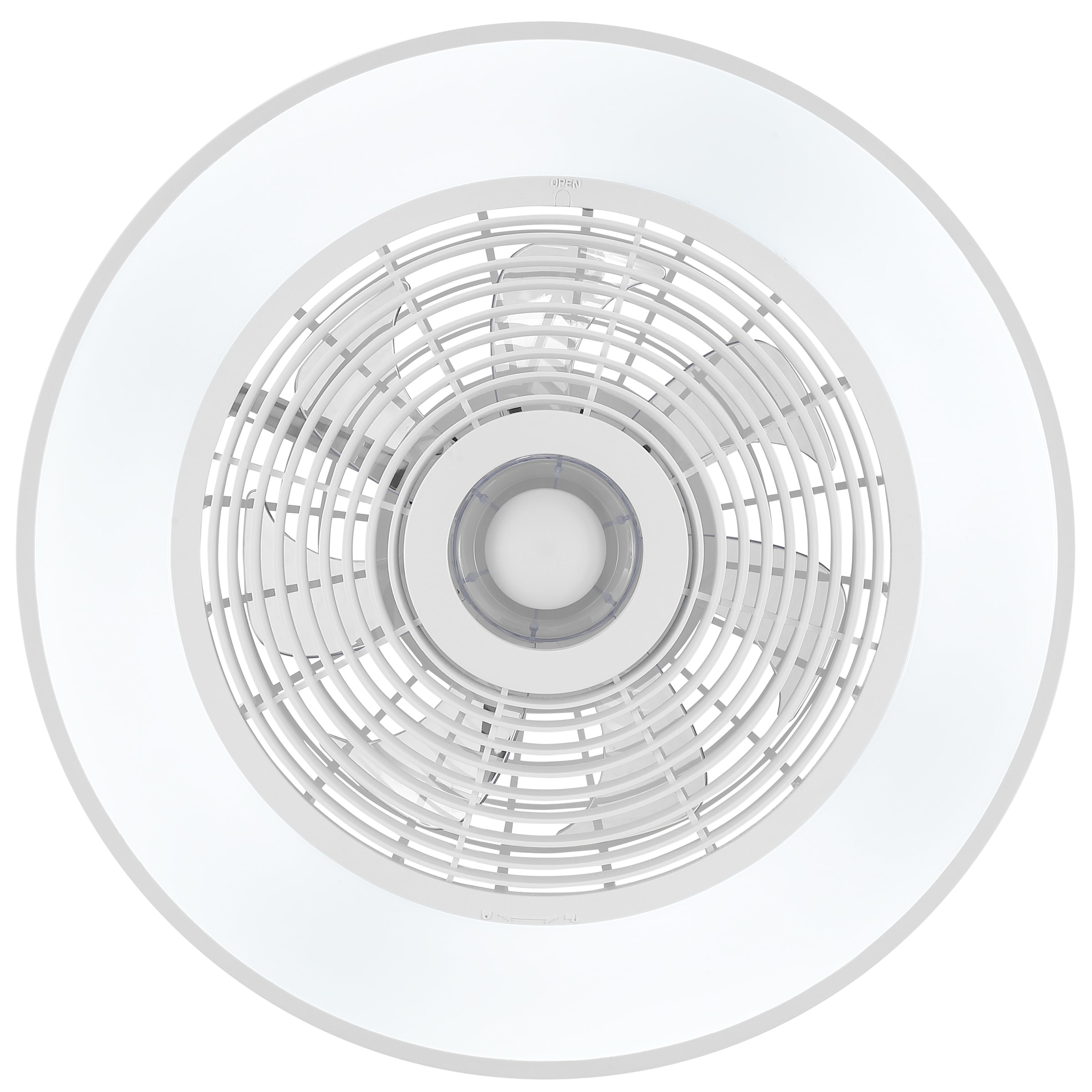 Brilliant LED Deckenleuchte »Catania« LED-Modul 1 Stk. warmweiß - kaltweiß Ventilator LED-Leuchte, Ø49 cm, 4700 lm, 2700-6500 K, IC-RGB, dimmbar