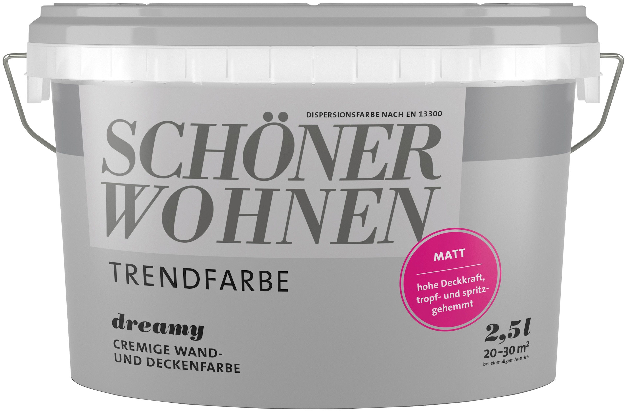 SCHÖNER WOHNEN FARBE Wand- und Deckenfarbe »TRENDFARBE«, hochdeckend, für Allergiker...