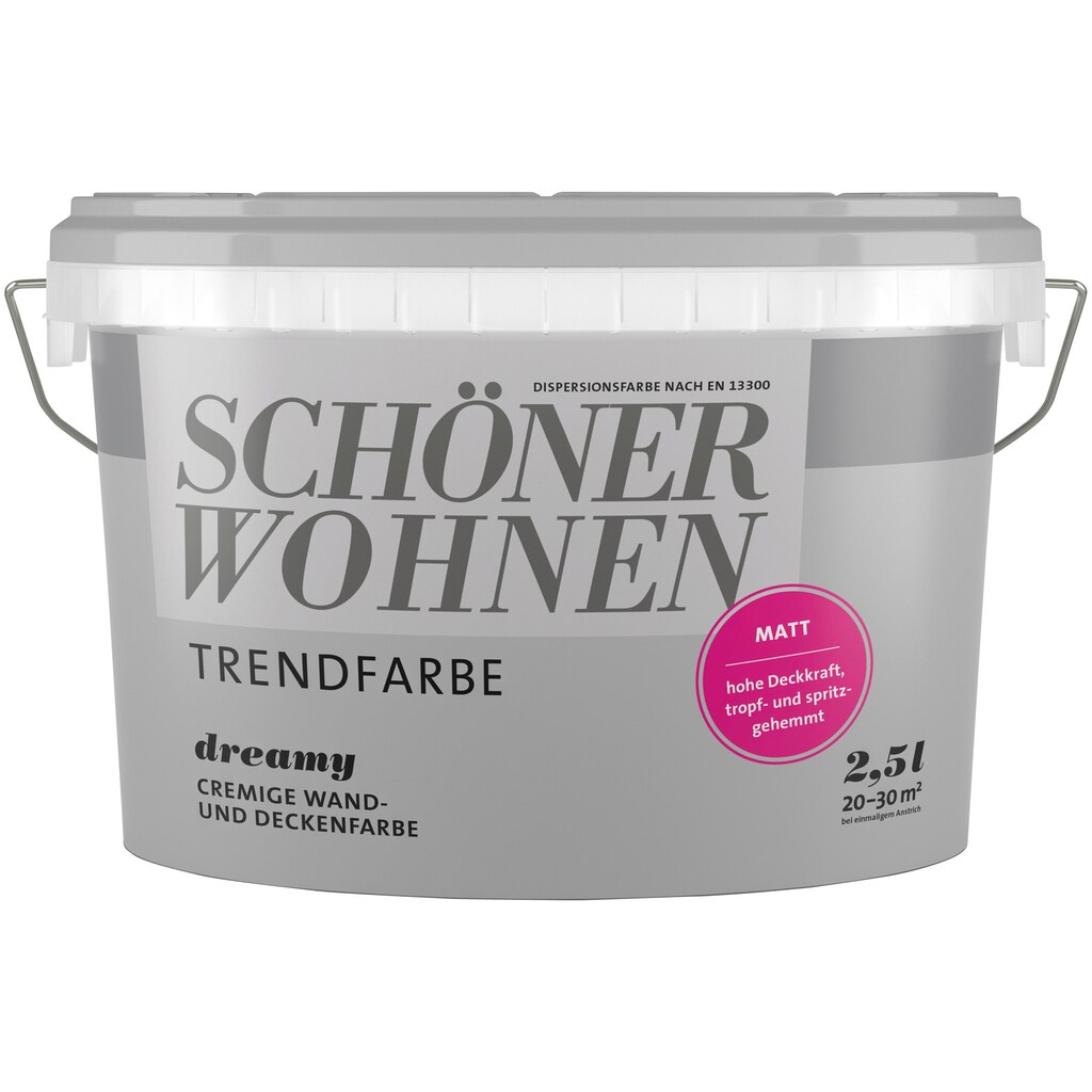 SCHÖNER WOHNEN FARBE Wand- und Deckenfarbe »TRENDFARBE«